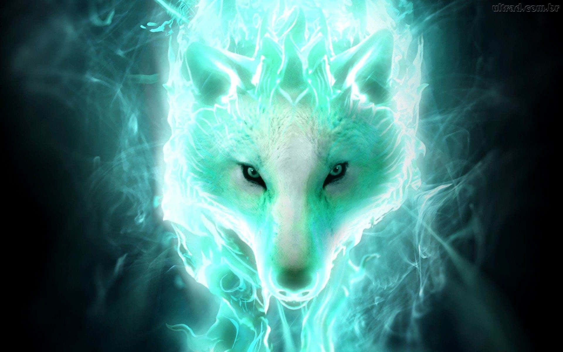 Un niño y su amigable hombre lobo, como se ve en la película Súper Cool Wolf Fondos de pantalla