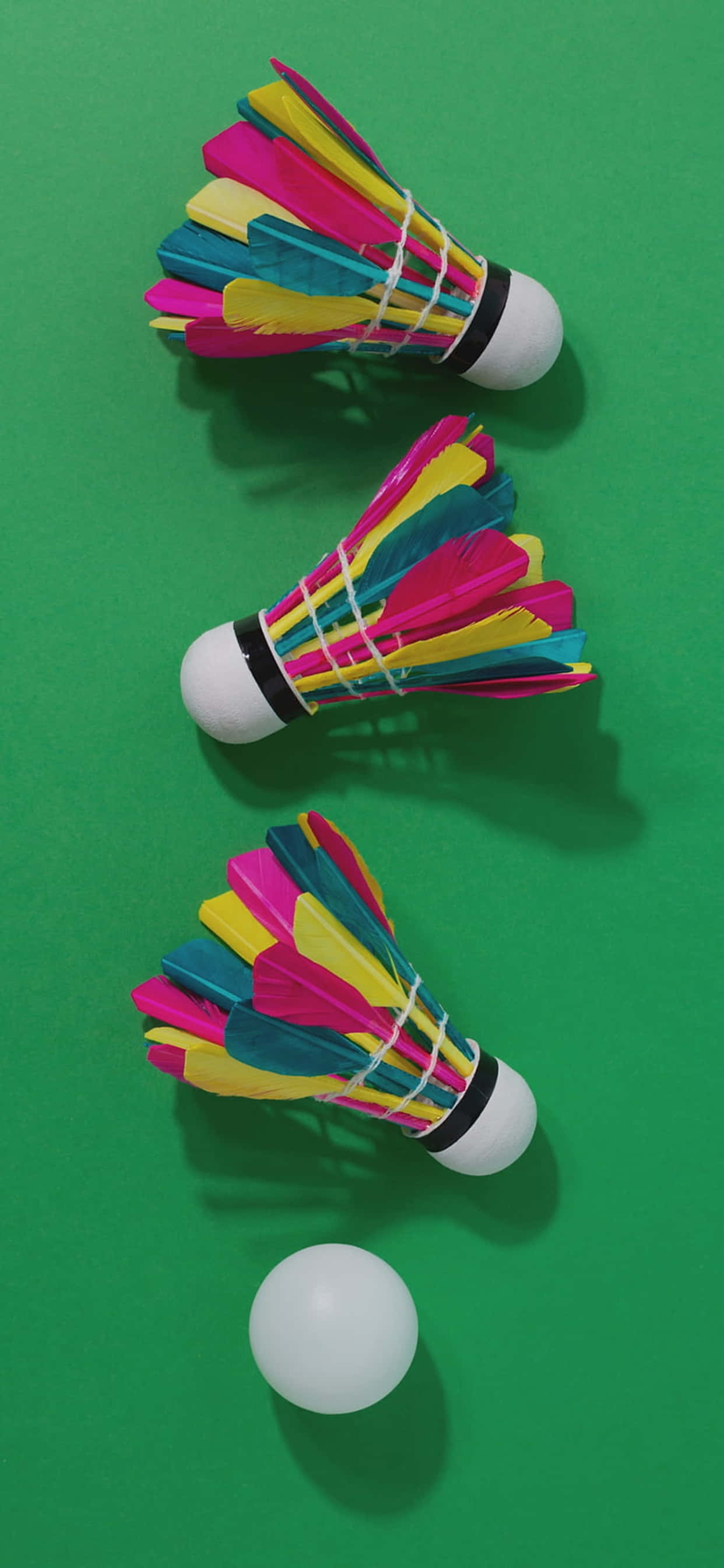 Un partido activo e intenso de bádminton en un iPhone XS Max Fondos de pantalla