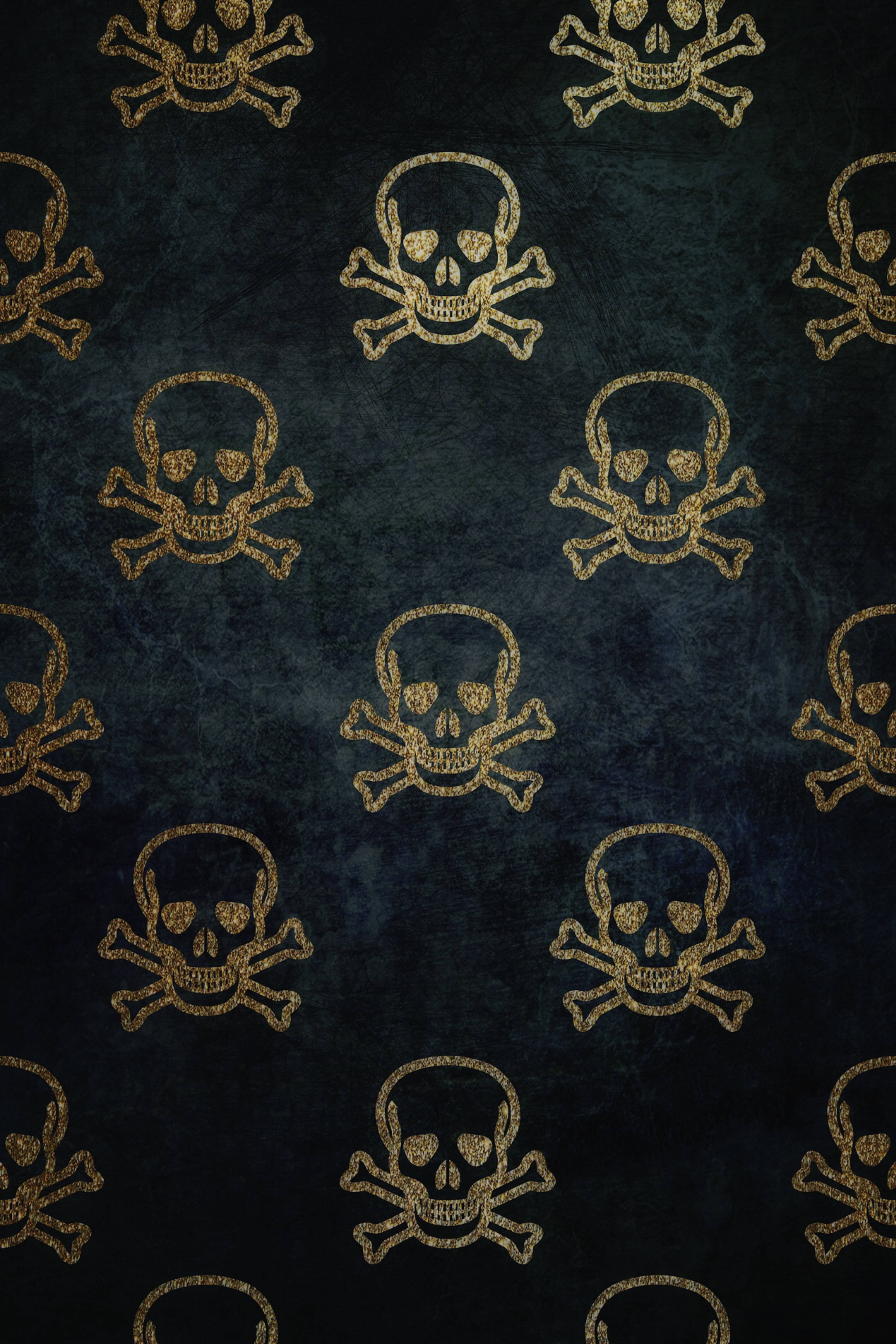 Un Patrón de Cráneo Espeluznante Fondos de pantalla