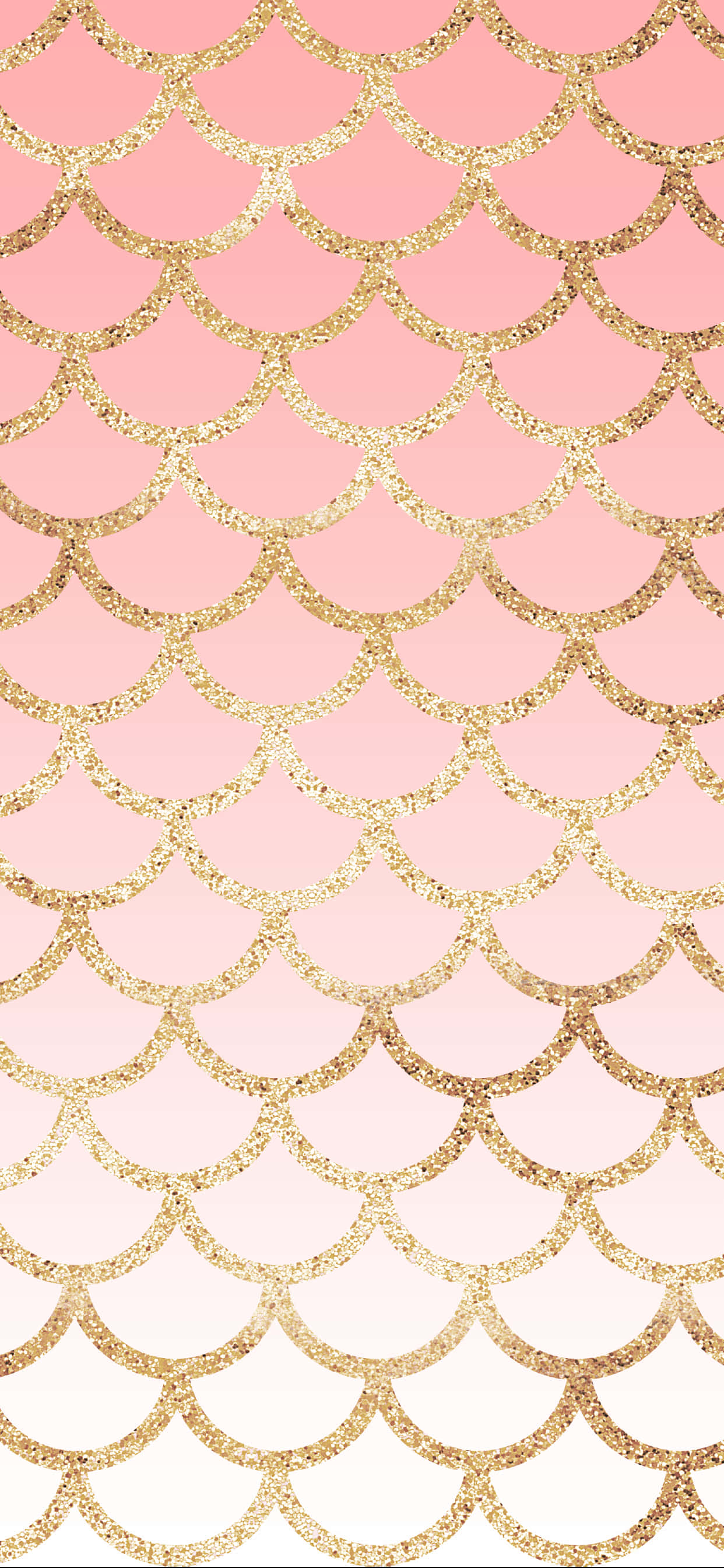 un patrón de fondo de escamas de pez rosa y dorado Fondos de pantalla