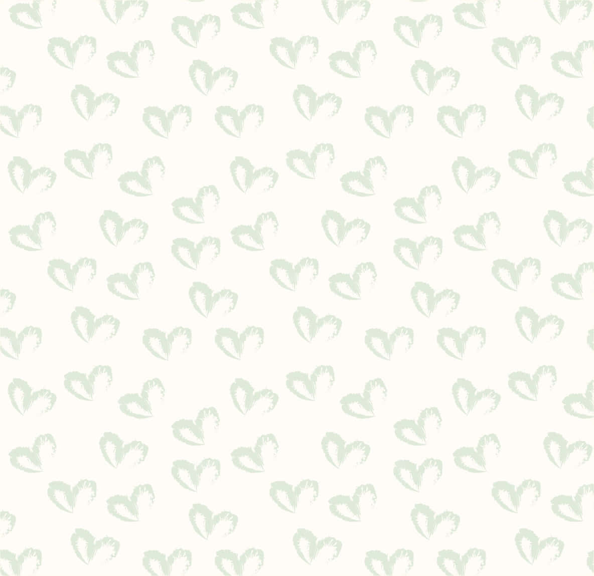 un patrón verde y blanco con corazones Fondos de pantalla