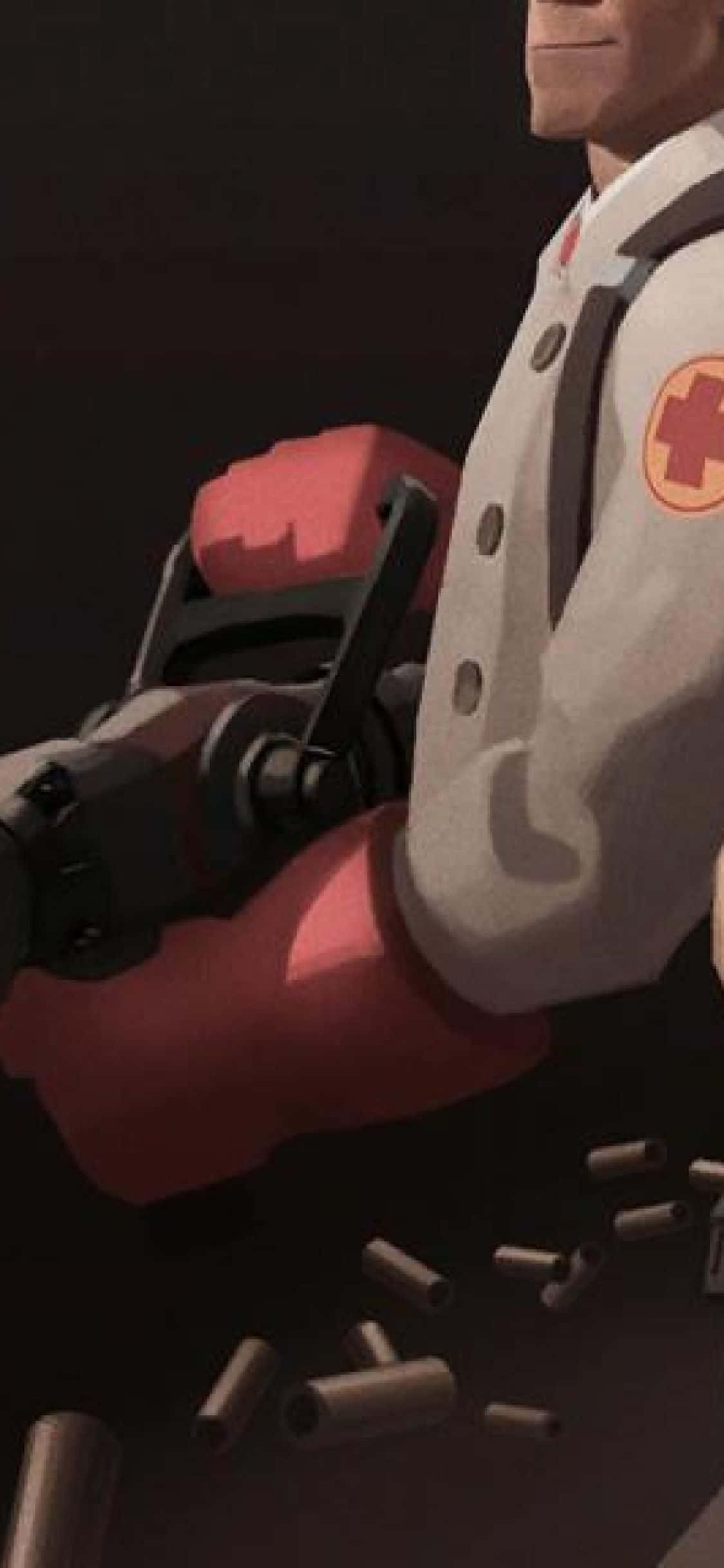 un personaje de caricatura sosteniendo un arma Fondos de pantalla
