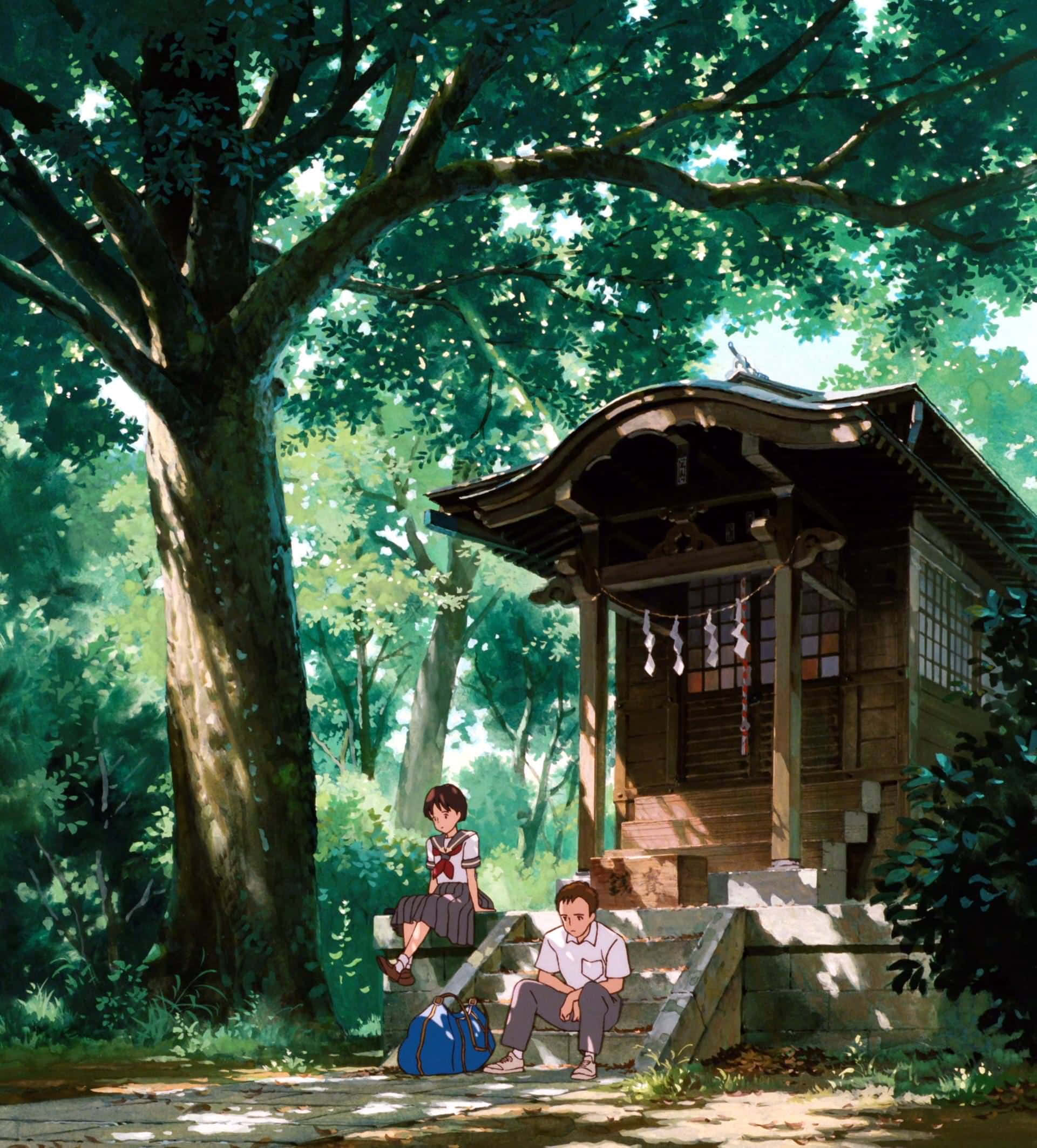 Un reflejo del cautivador trabajo de Hayao Miyazaki y Studio Ghibli Fondos de pantalla