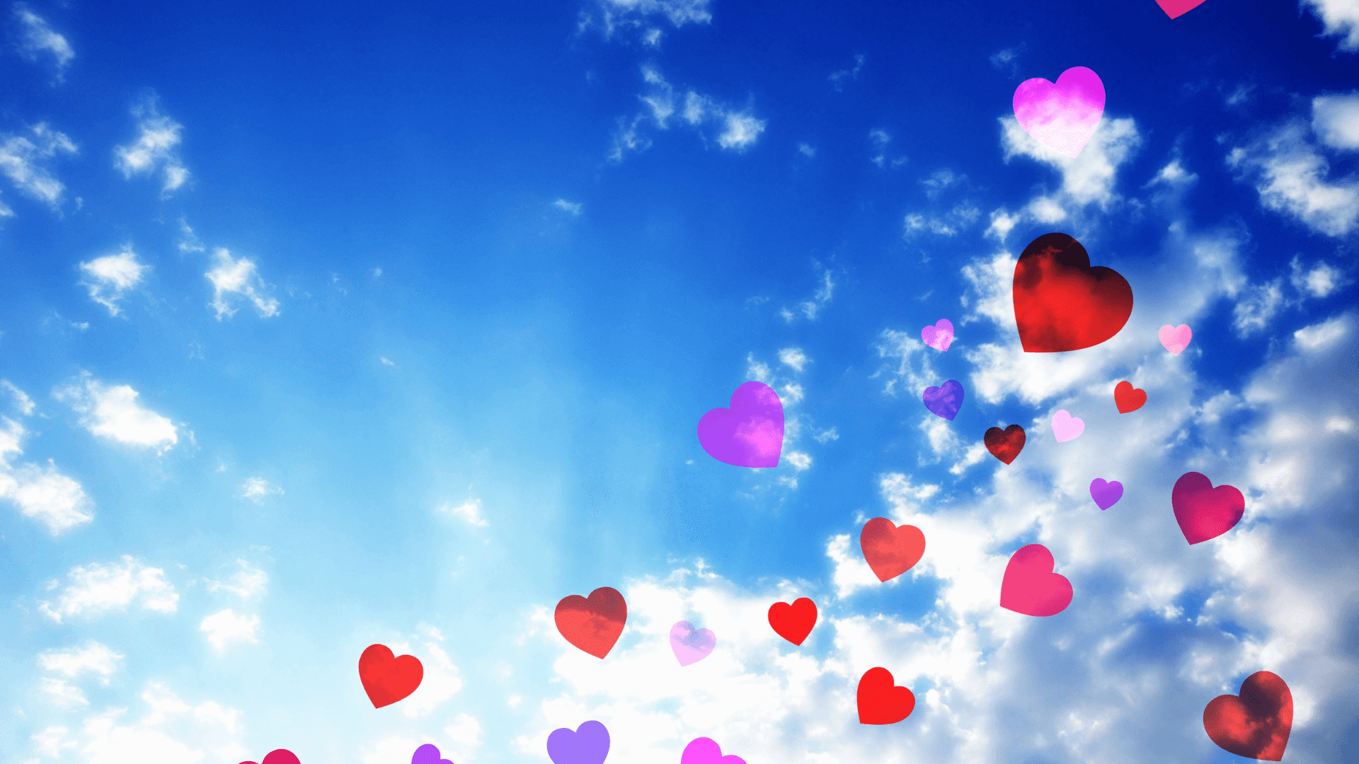 Un regalo romántico para tu persona especial - un hermoso fondo de corazón Fondos de pantalla