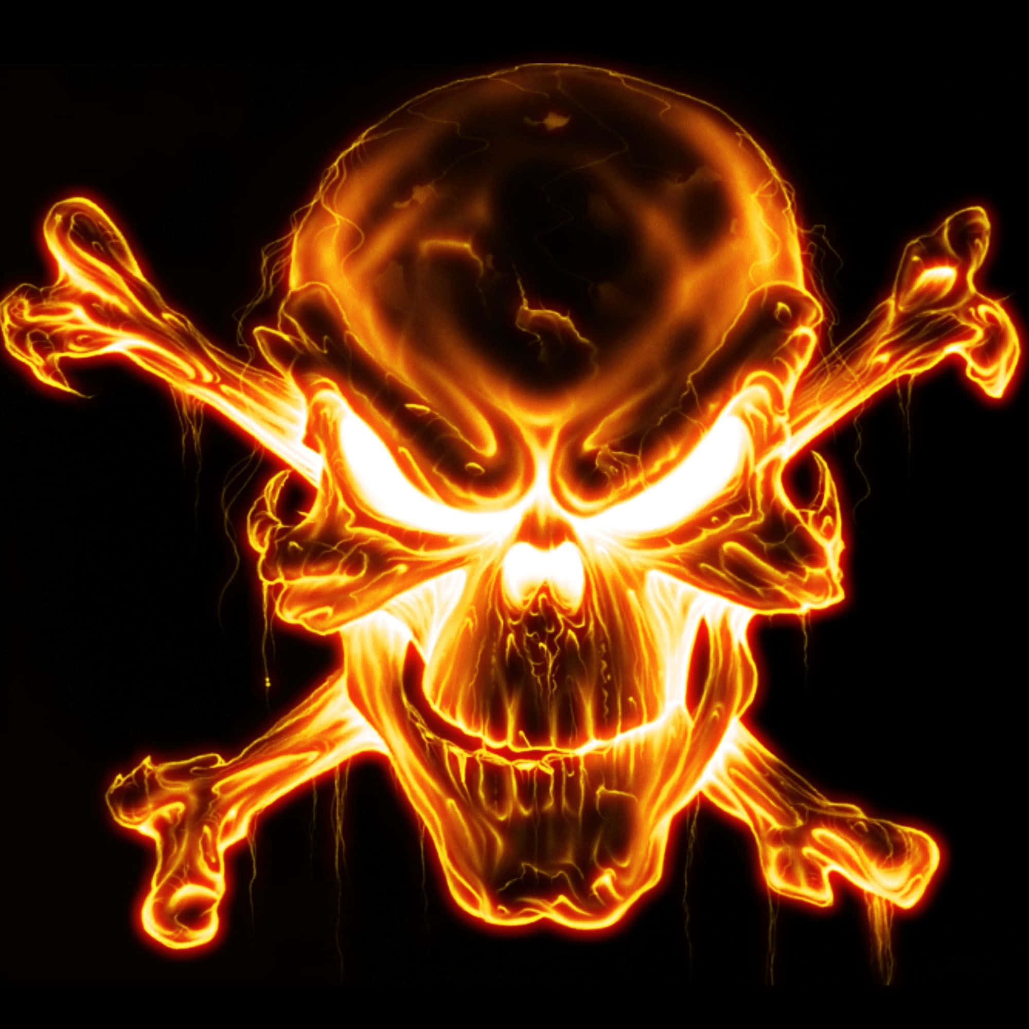Una Calavera Genial para Animar tu Escritorio Fondos de pantalla