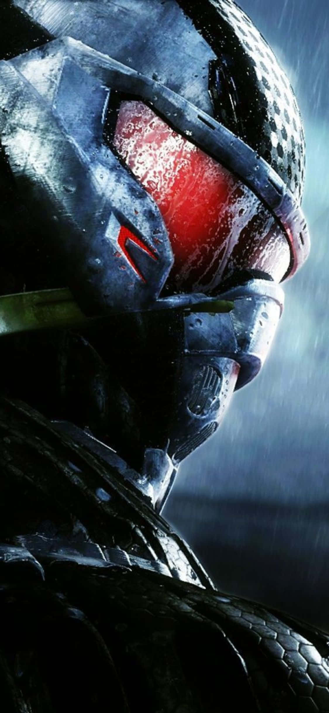 Una captura de pantalla de Crysis 3 en un iPhone X Fondos de pantalla