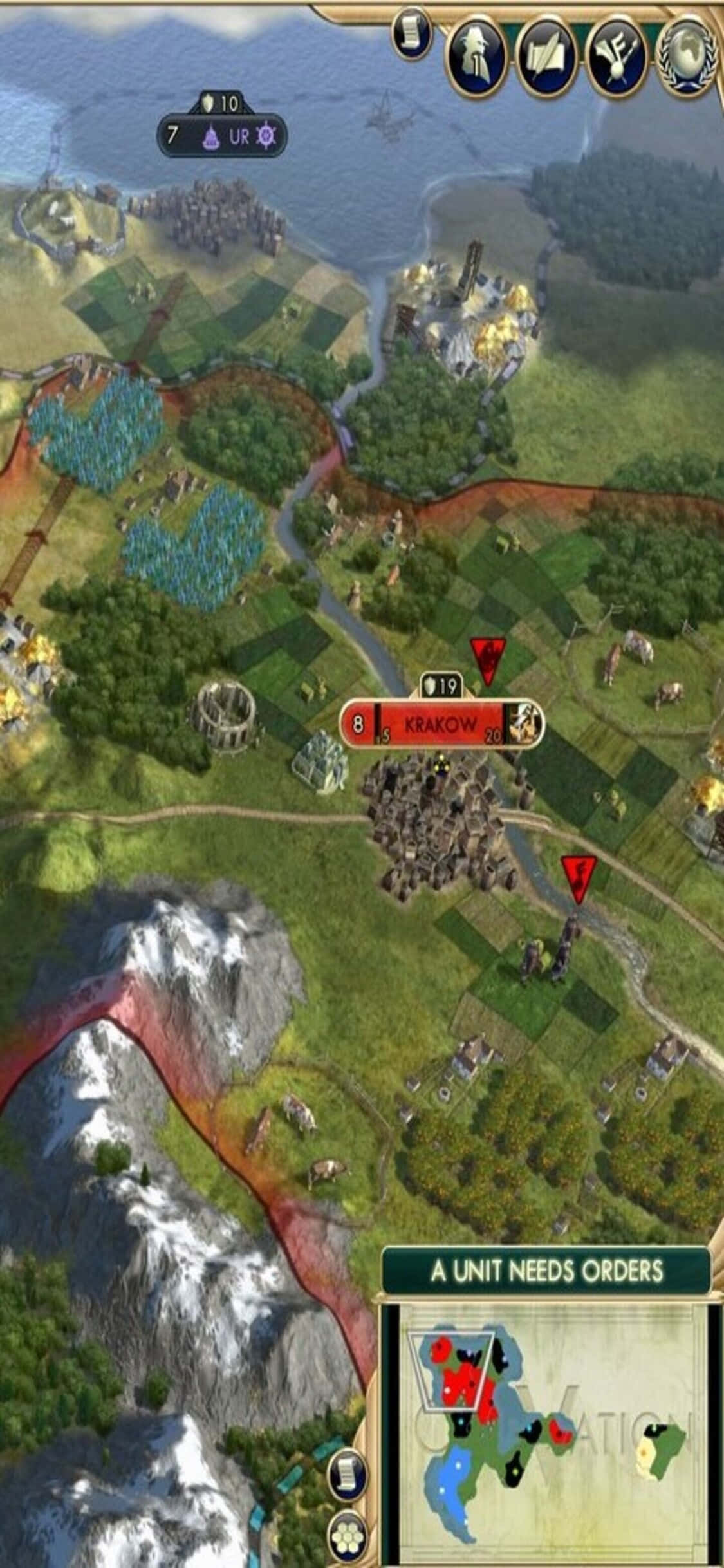 una captura de pantalla del juego civilization Fondos de pantalla