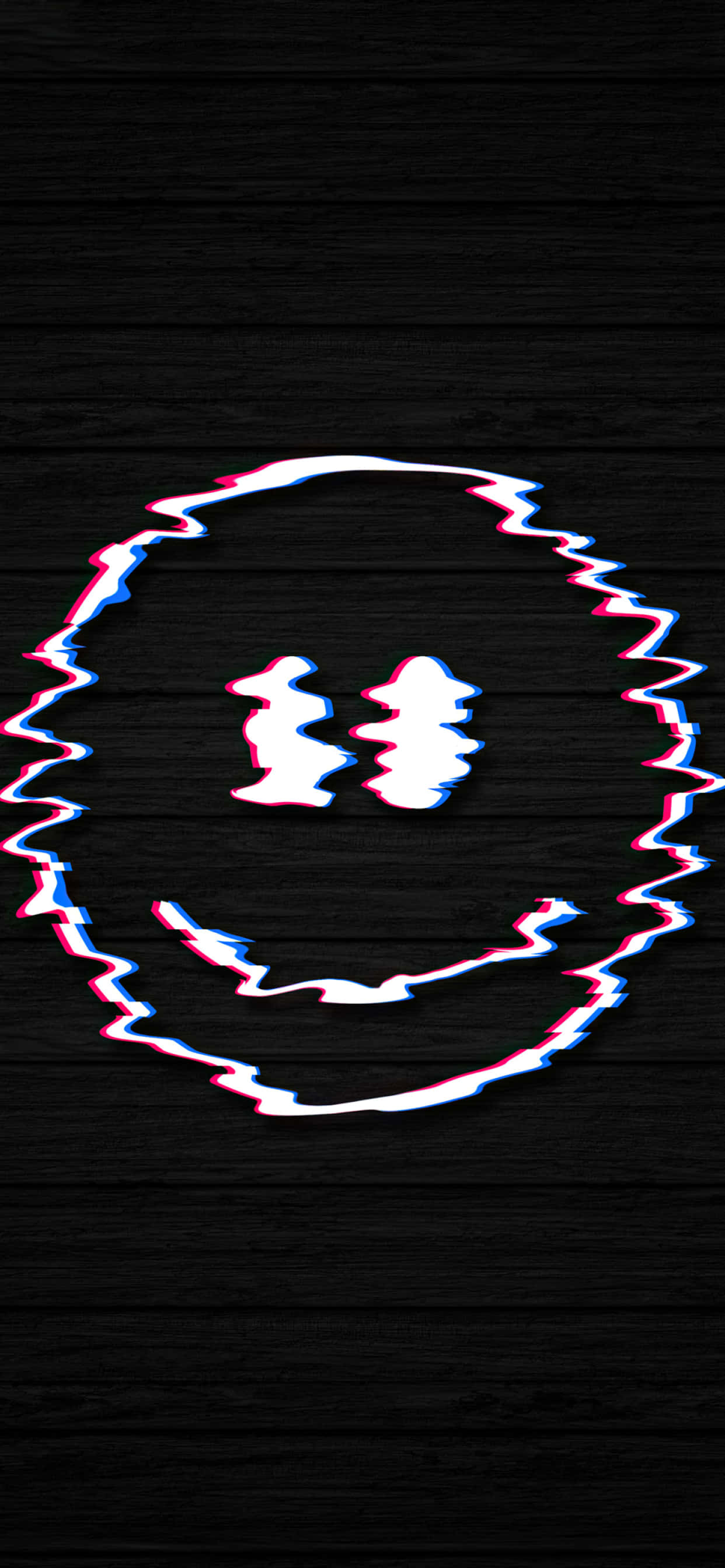 Una cara sonriente con fondo azul y rosa Fondos de pantalla