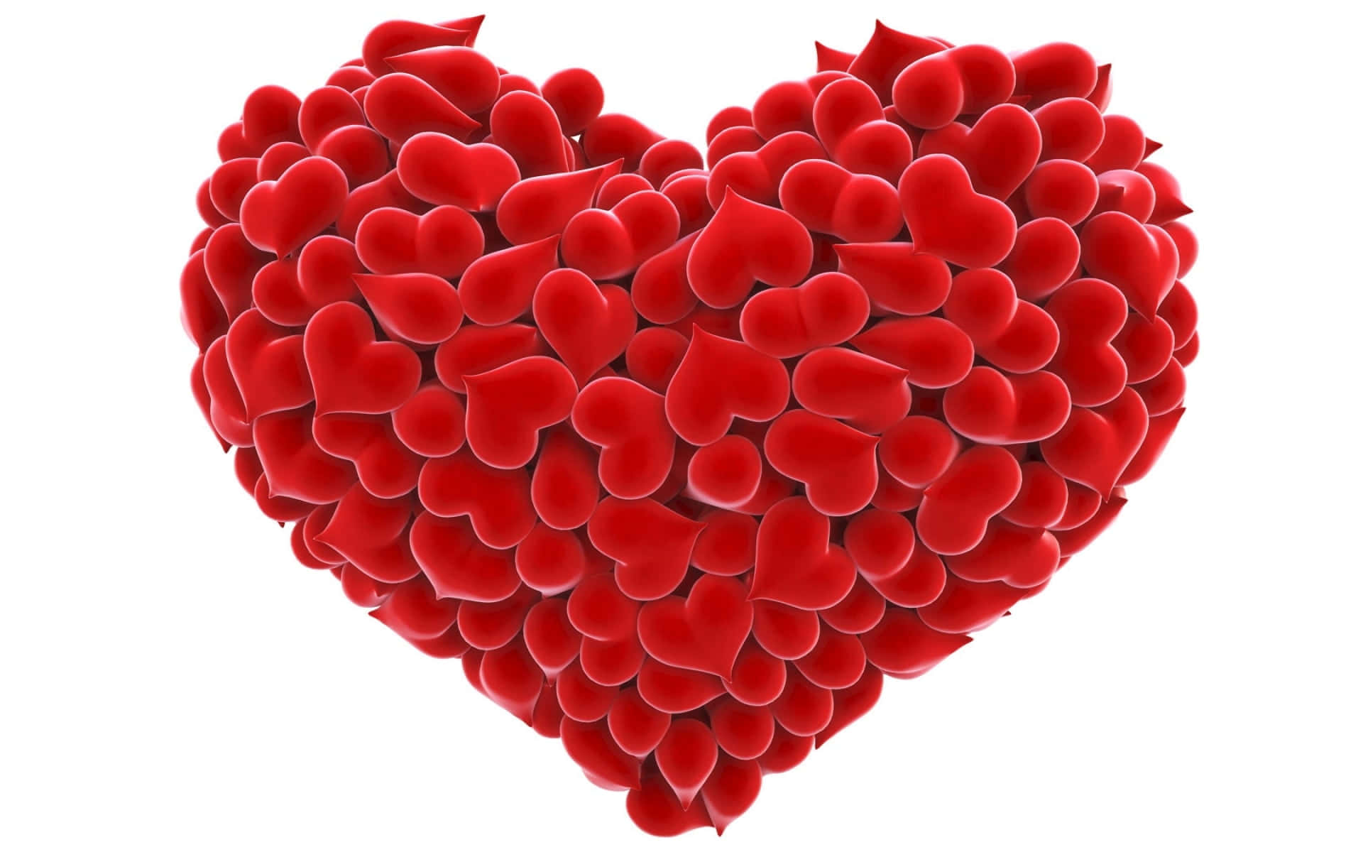 Una celebración del amor con este fondo de pantalla Corazón Estético Fondos de pantalla