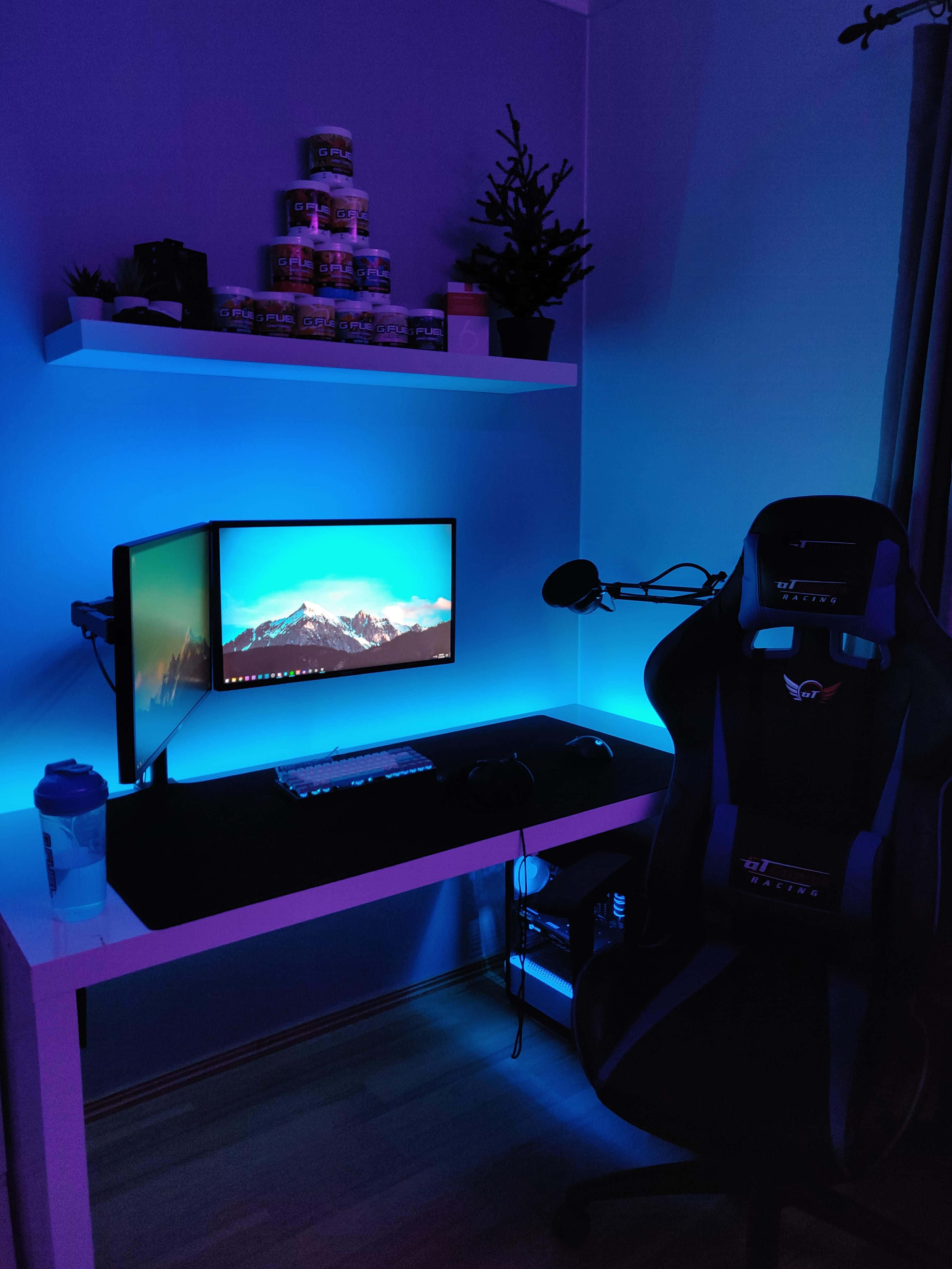 Una configuración de PC para juegos elegante y potente lista para todas tus necesidades de juego. Fondos de pantalla