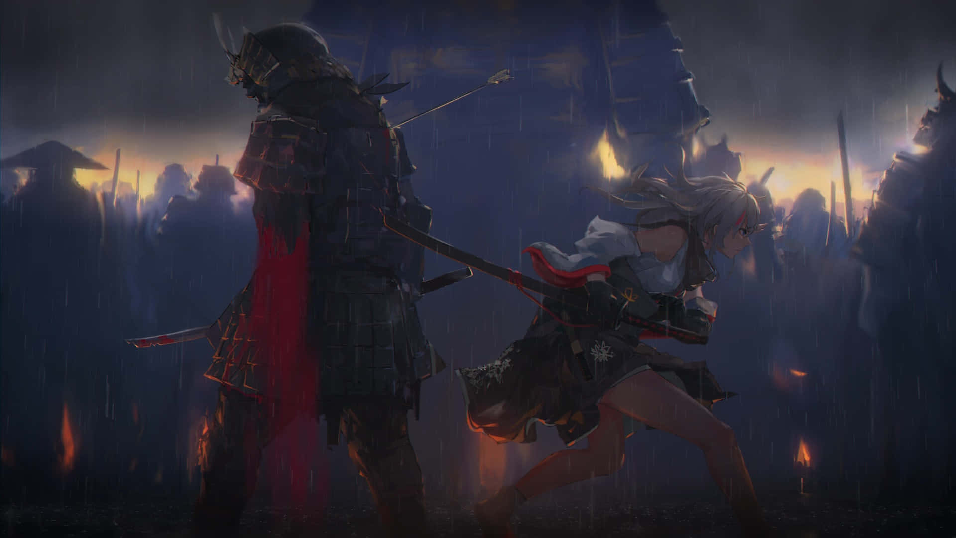 ¡Una épica batalla de anime se desata! Fondos de pantalla