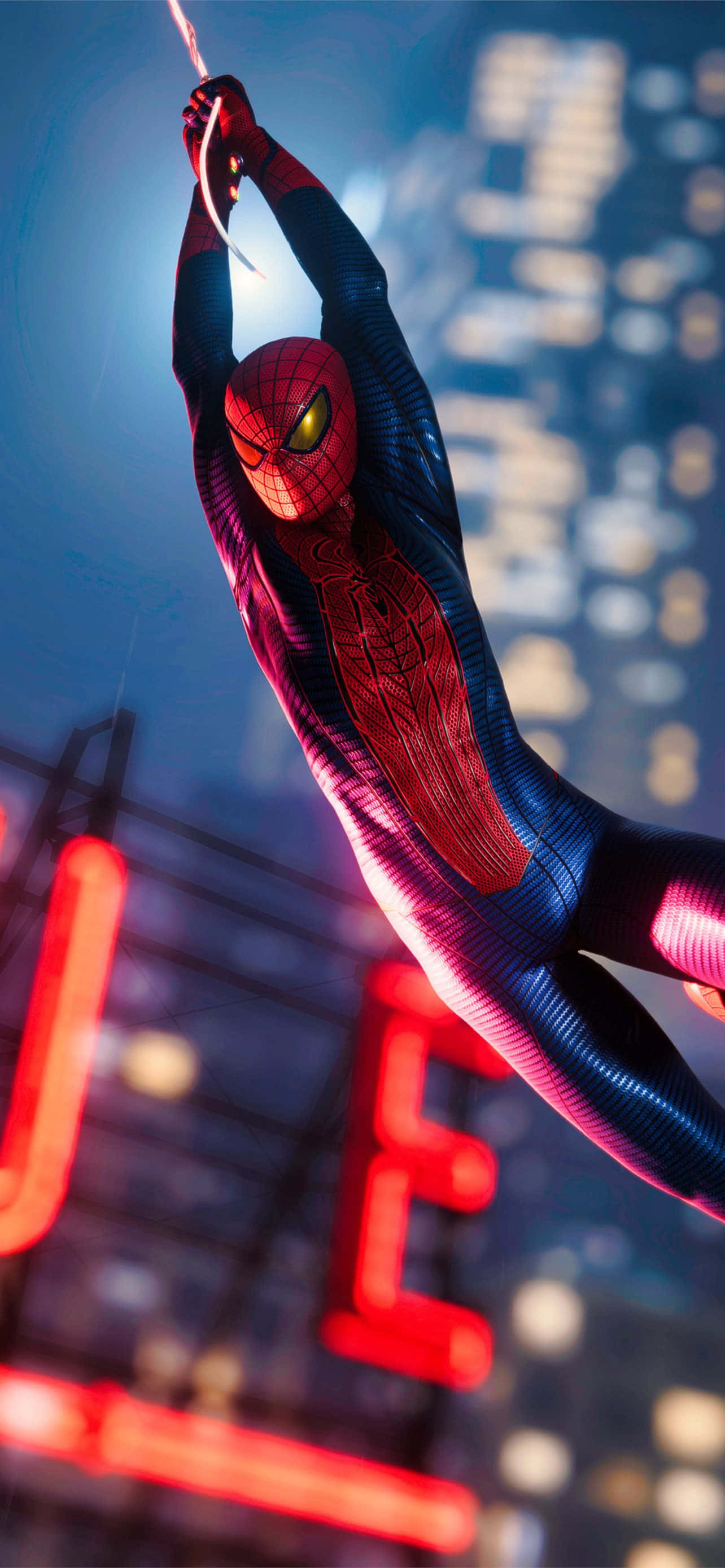 Una escena llena de acción de Spiderman Fondos de pantalla