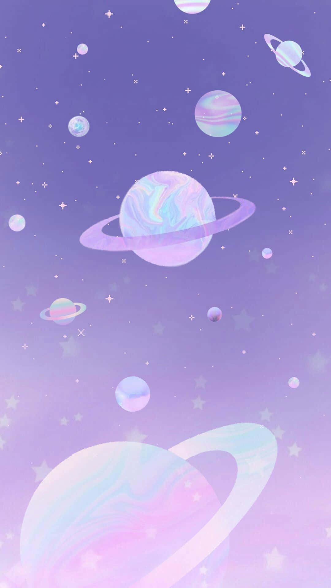 Una hermosa y cautivadora estética espacial. Fondos de pantalla