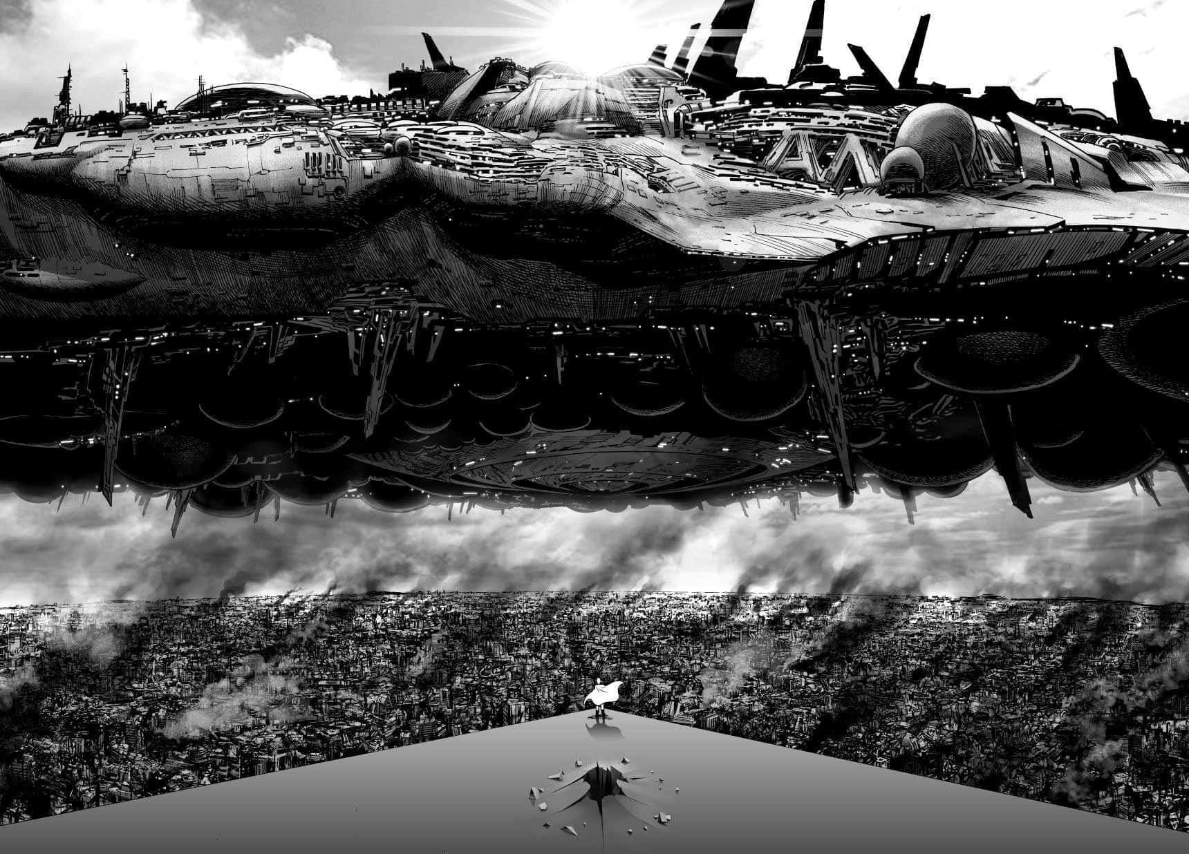 Una ilustración de una viñeta de manga Fondos de pantalla