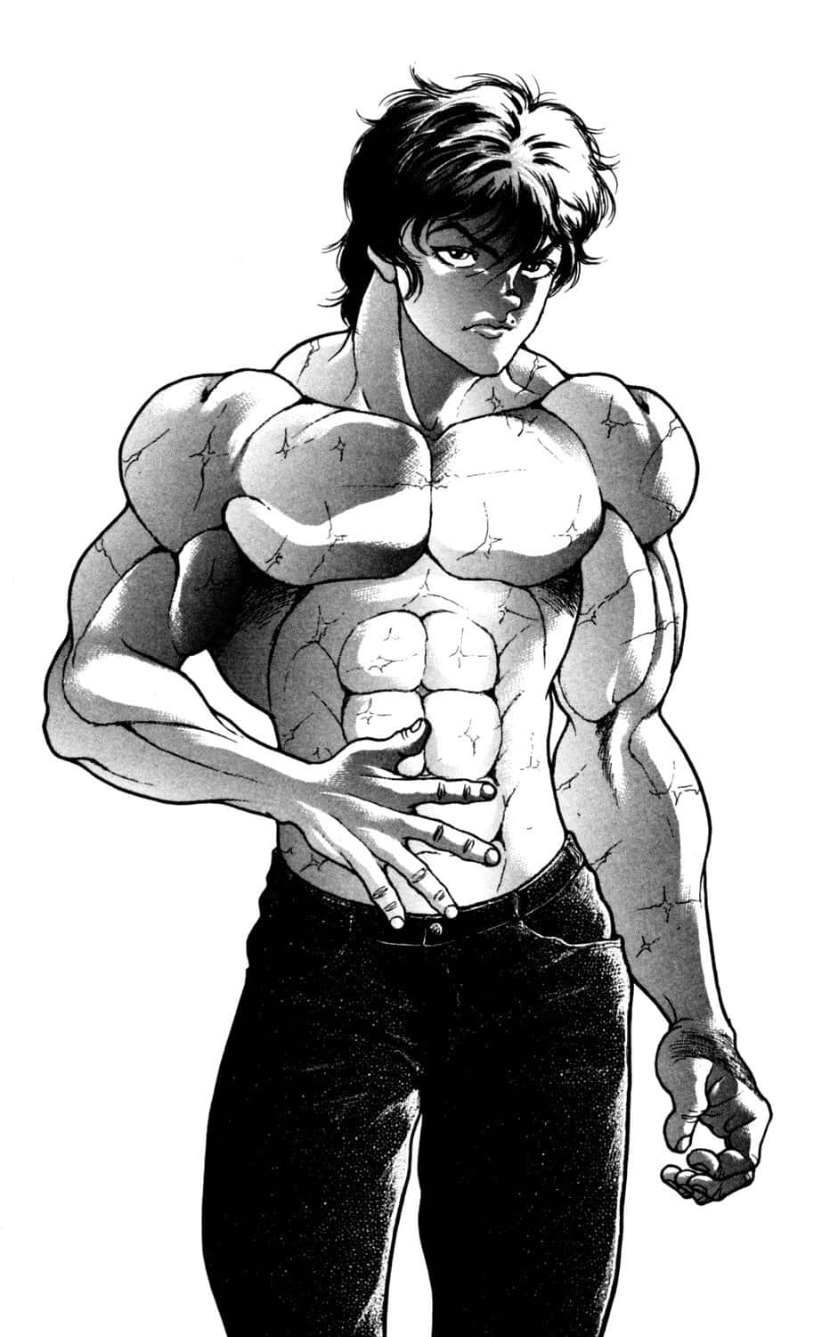 Una imagen en blanco y negro de un hombre con camisa Fondos de pantalla