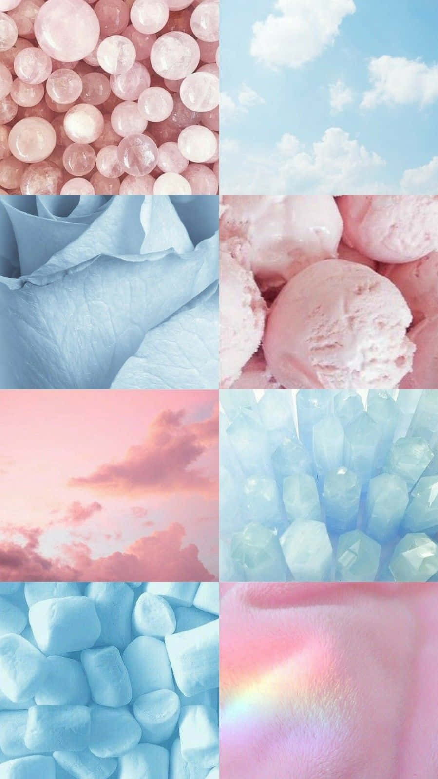 Una impresionante imagen de flores rosa claro con una estética de ensueño Fondos de pantalla