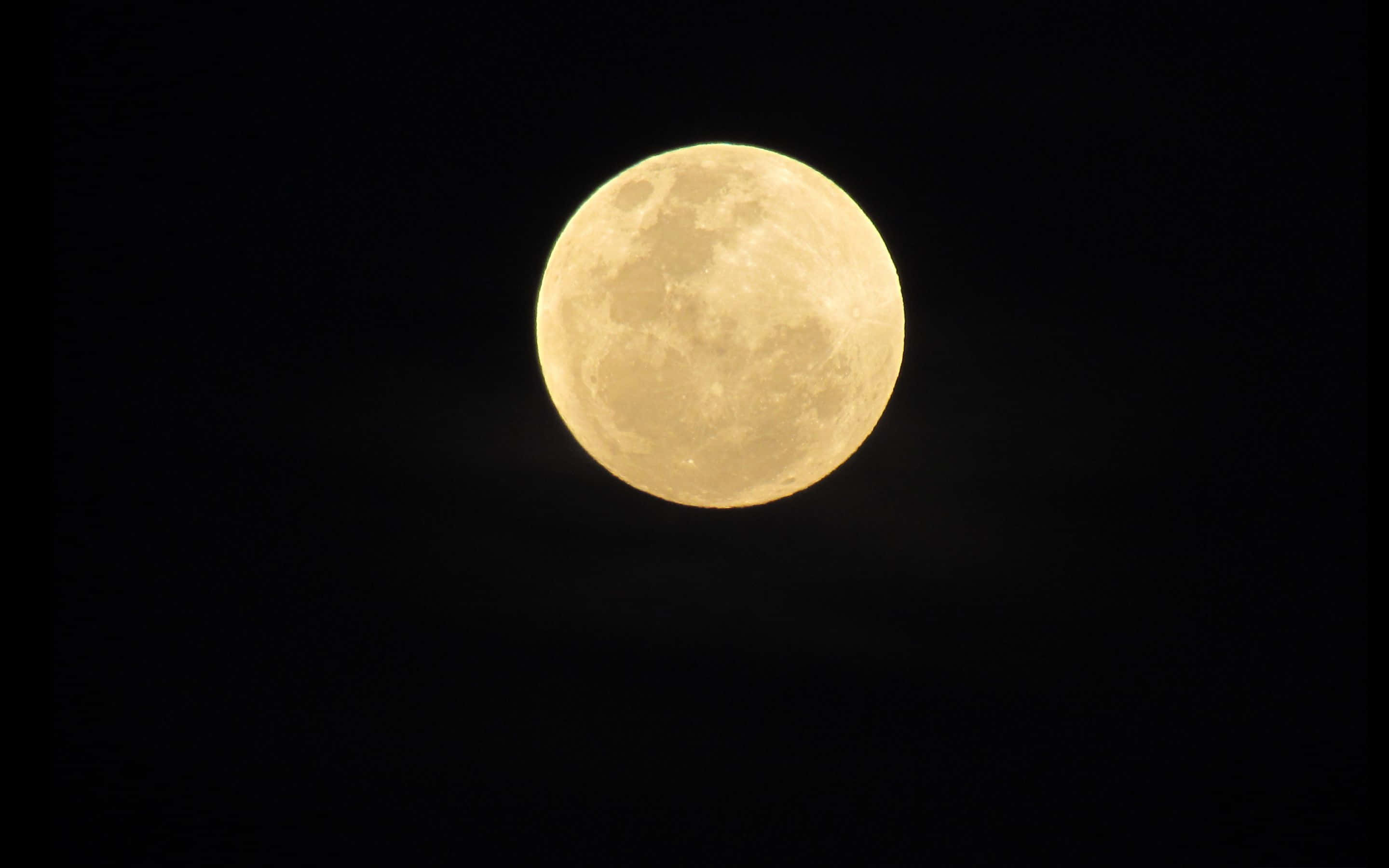 una luna llena se ve en el cielo oscuro Fondos de pantalla