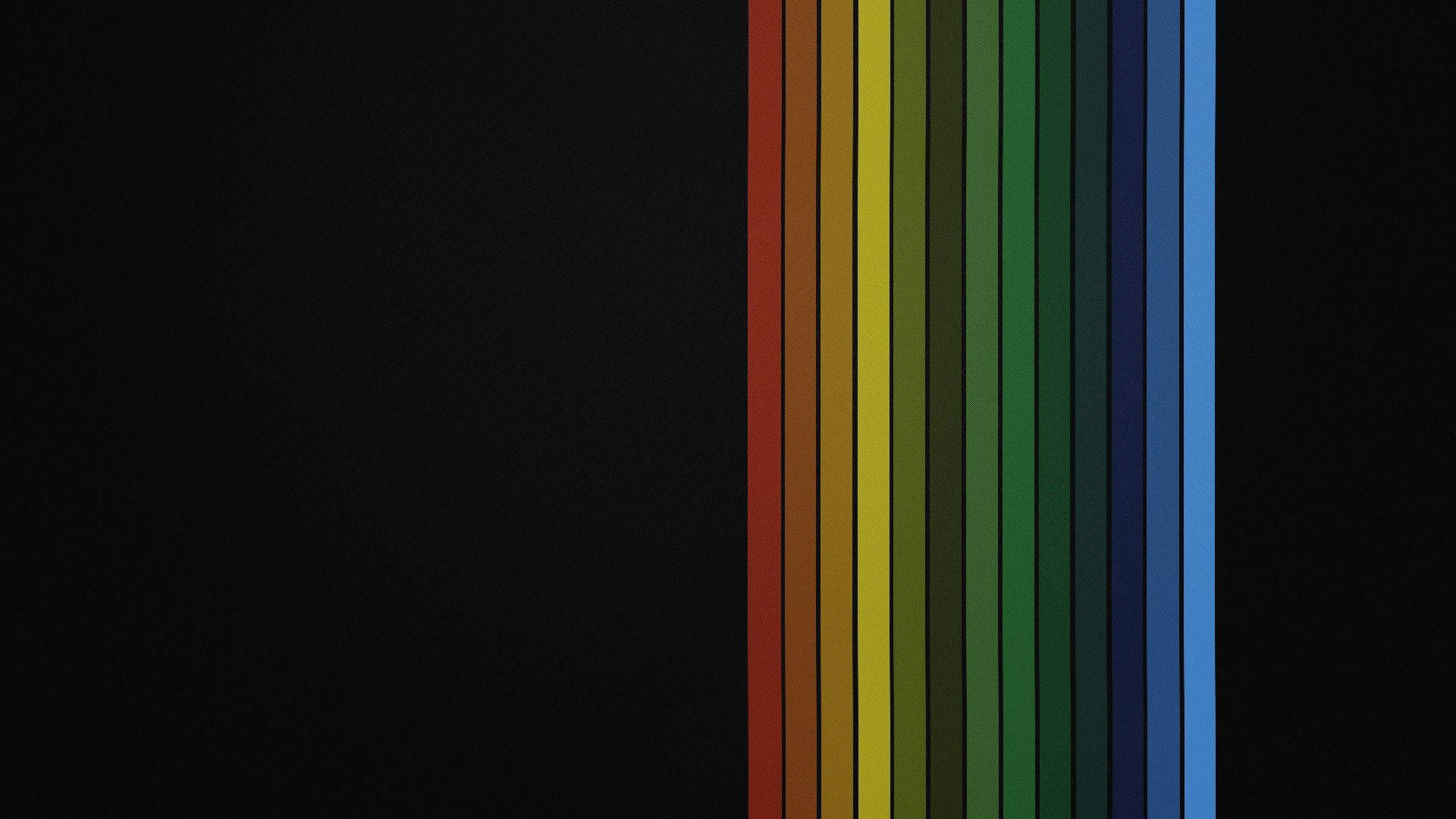 Una mezcla única de colores crea el arcoíris perfecto. Fondos de pantalla