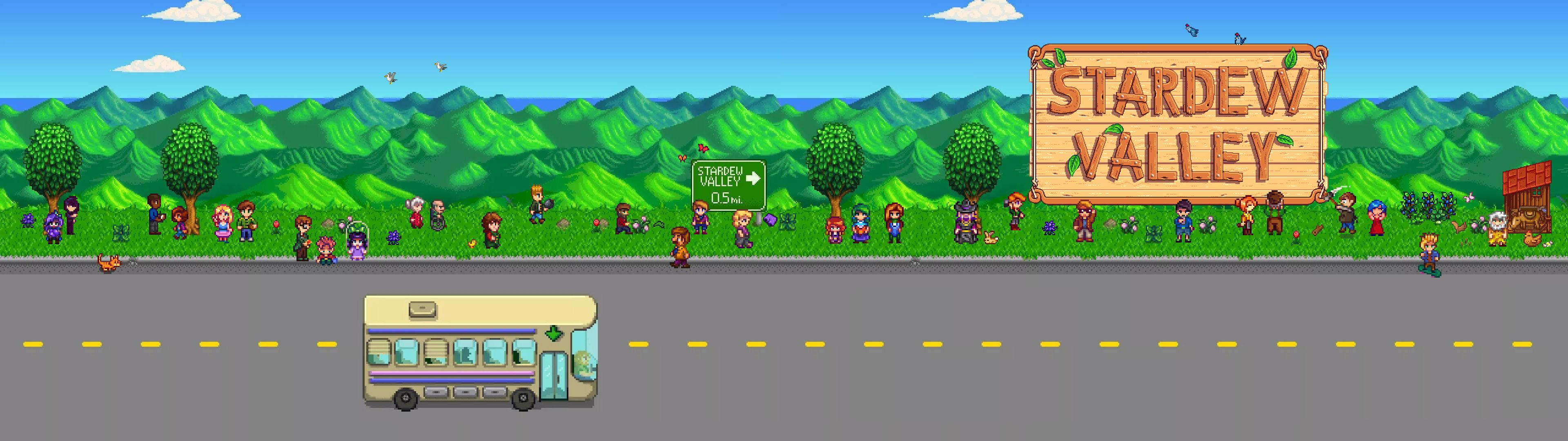 Una mirada al letrero de Stardew Valley Fondos de pantalla