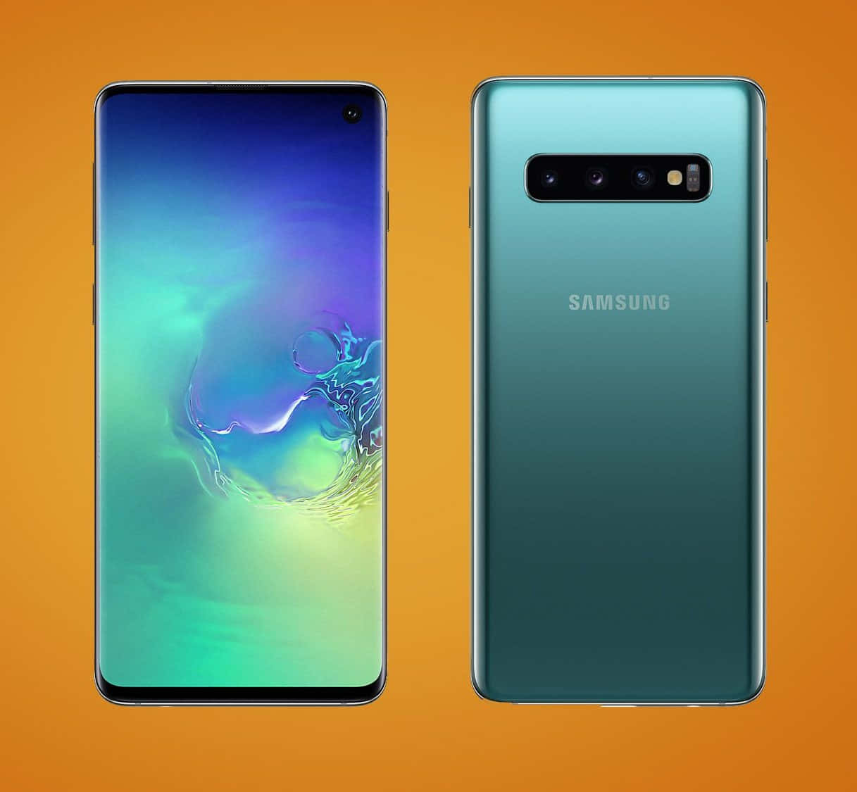 Una mirada de cerca al Galaxy S10 Fondos de pantalla