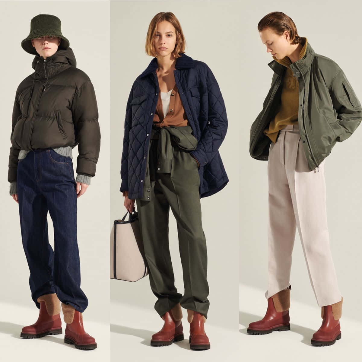 Una mirada de la colección Otoño-Invierno 2022 de Loro Piana Fondos de pantalla