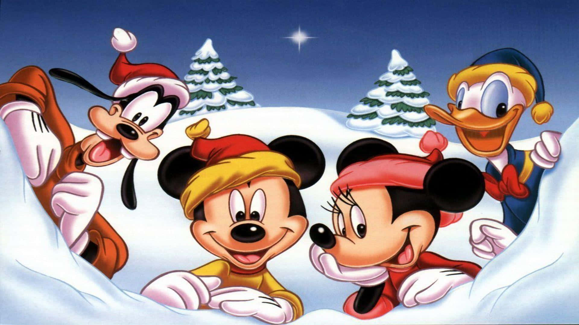 Una Navidad Mágica con Disney Fondos de pantalla