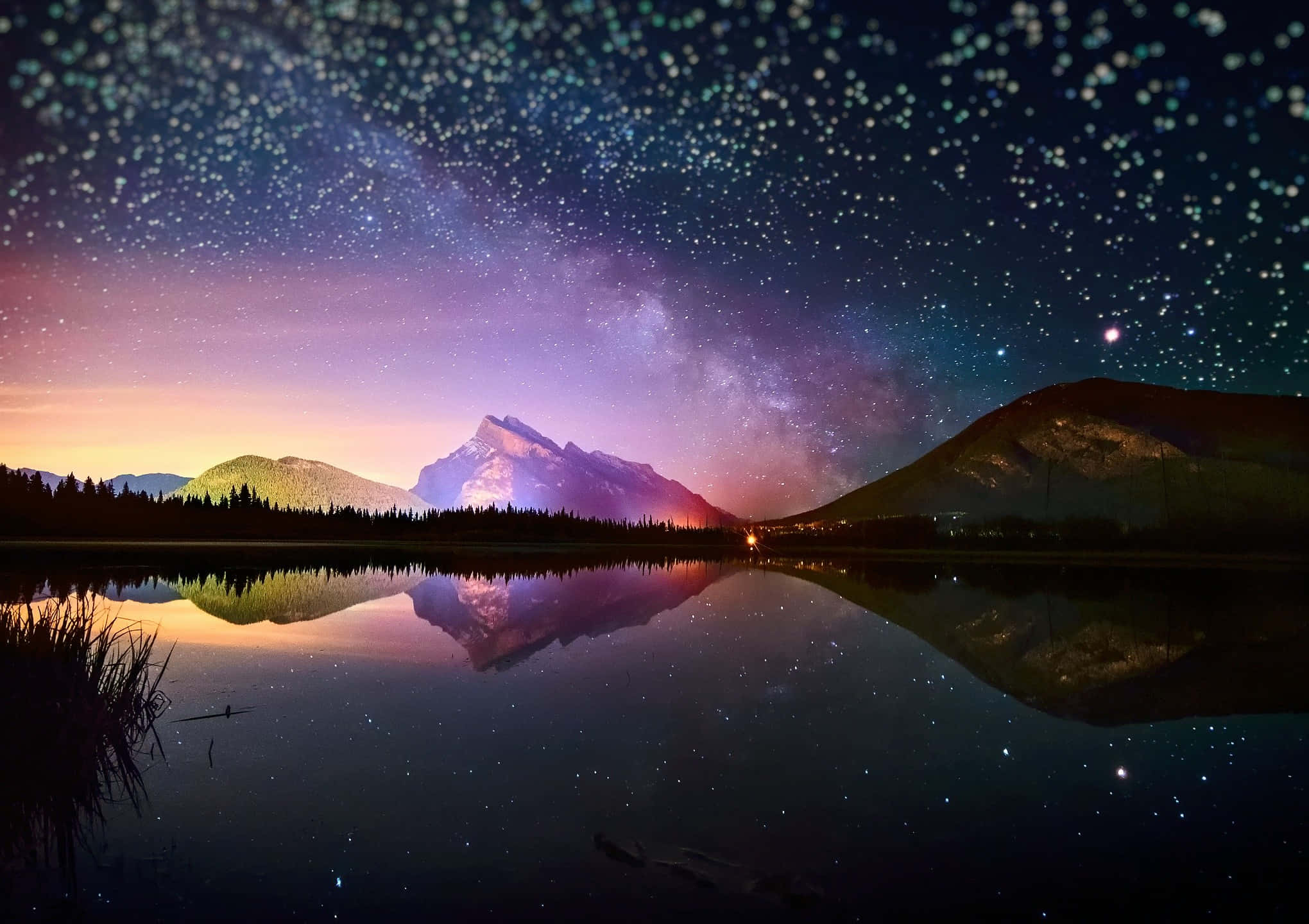 Una noche tranquila y pacífica Fondos de pantalla