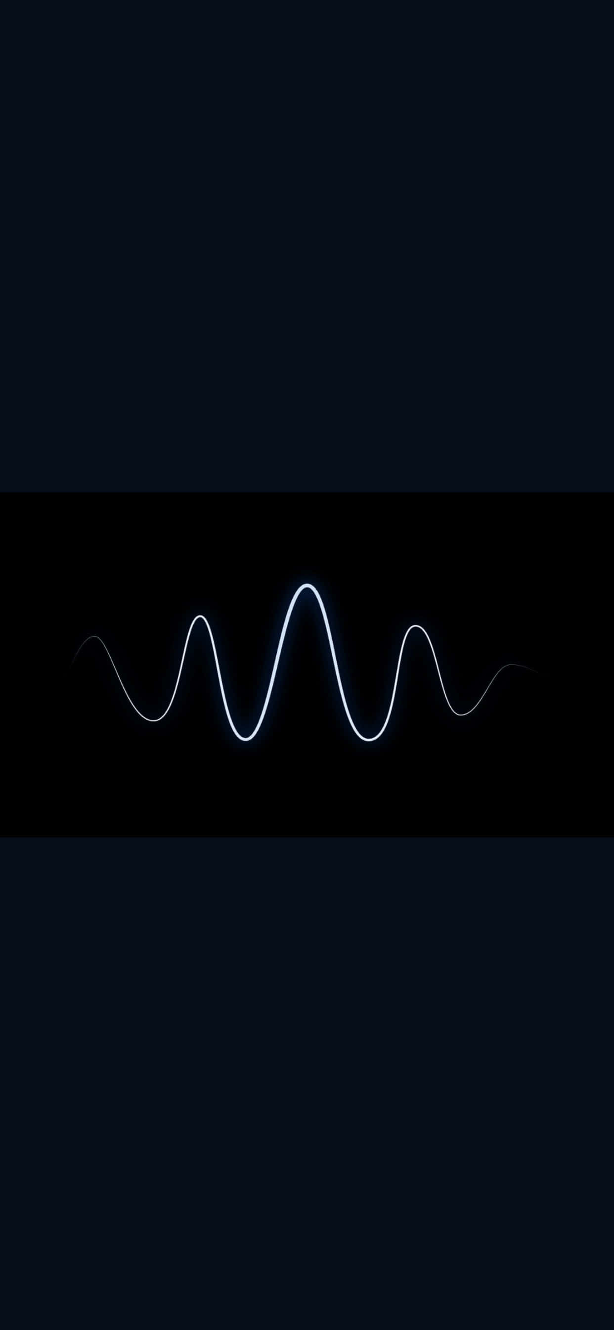 una ola azul con fondo negro Fondos de pantalla
