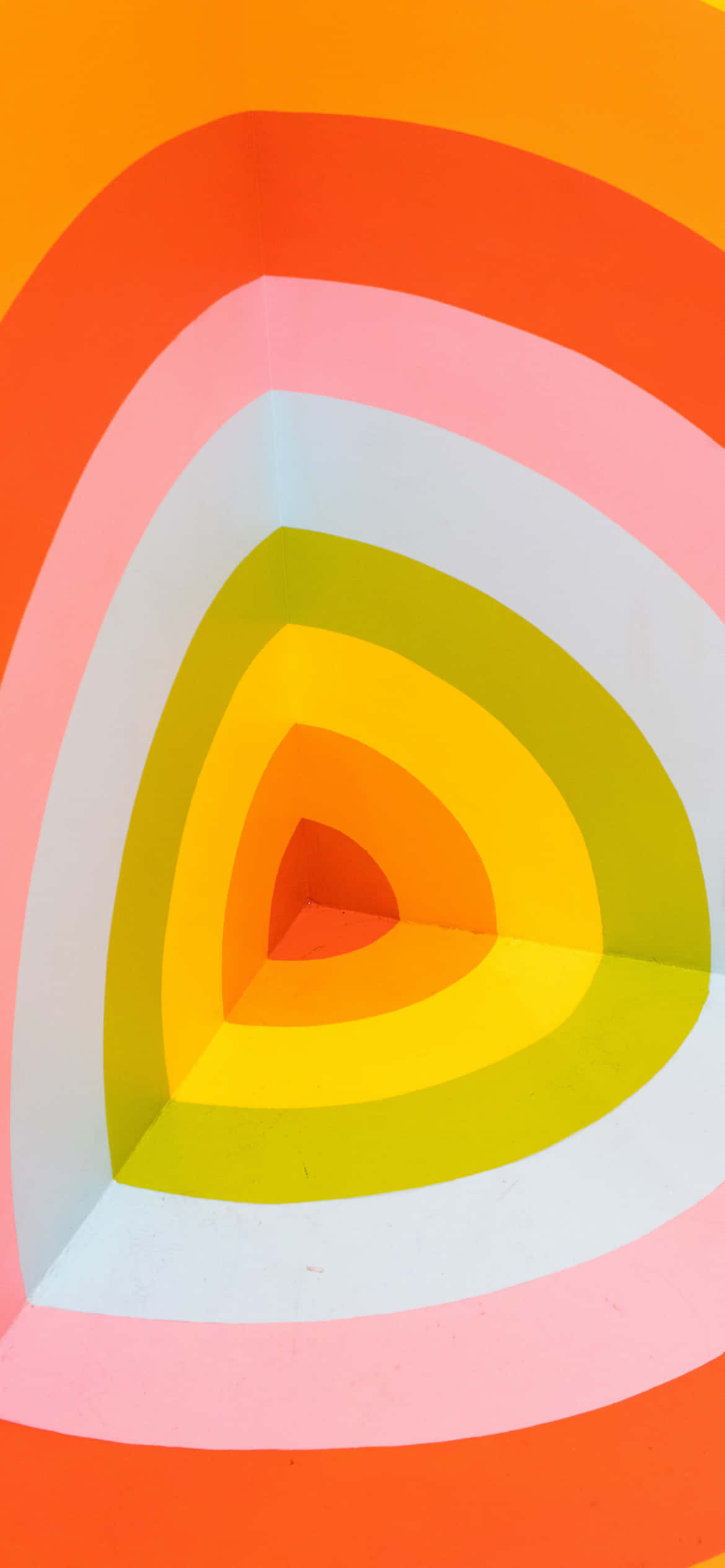 una pintura colorida de una forma circular Fondos de pantalla