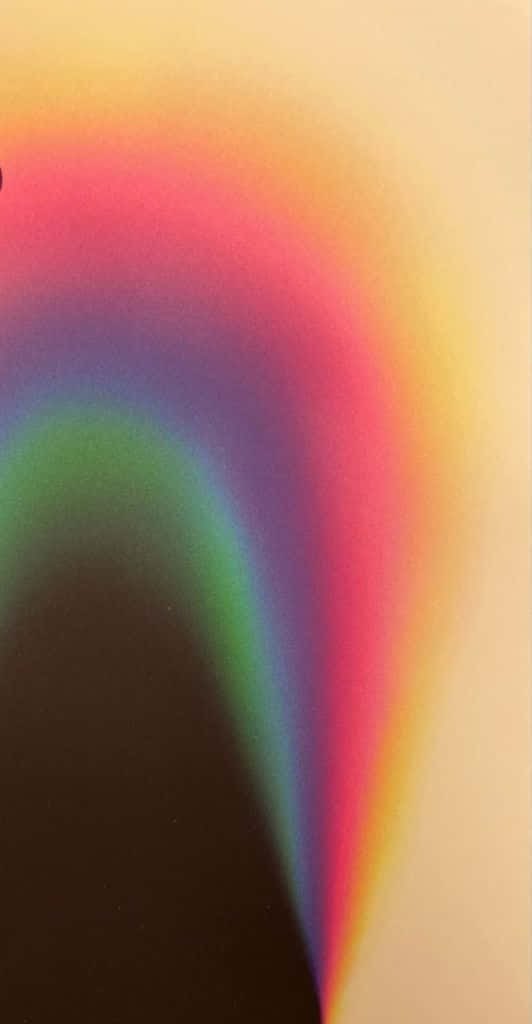 una portada de cd de colores arcoíris con un arcoíris en el medio Fondos de pantalla