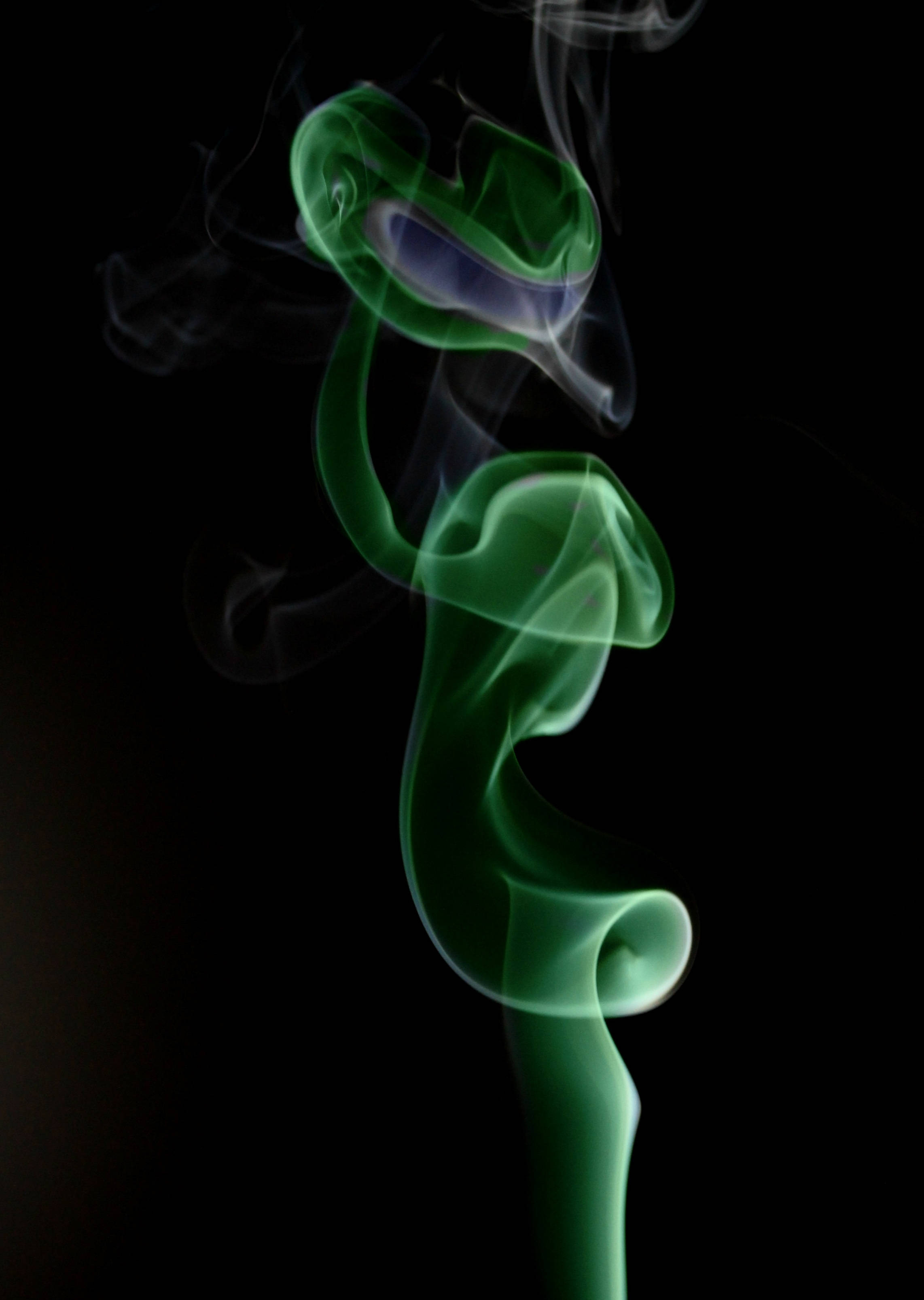 Una Rica Niebla de Humo Esmeralda se Enrosca en una Oda a la Creatividad Fondos de pantalla