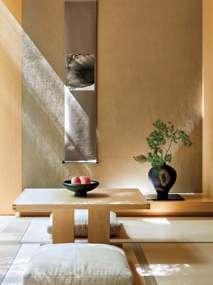 Una vista abstracta de la belleza de la estética minimalista. Fondos de pantalla