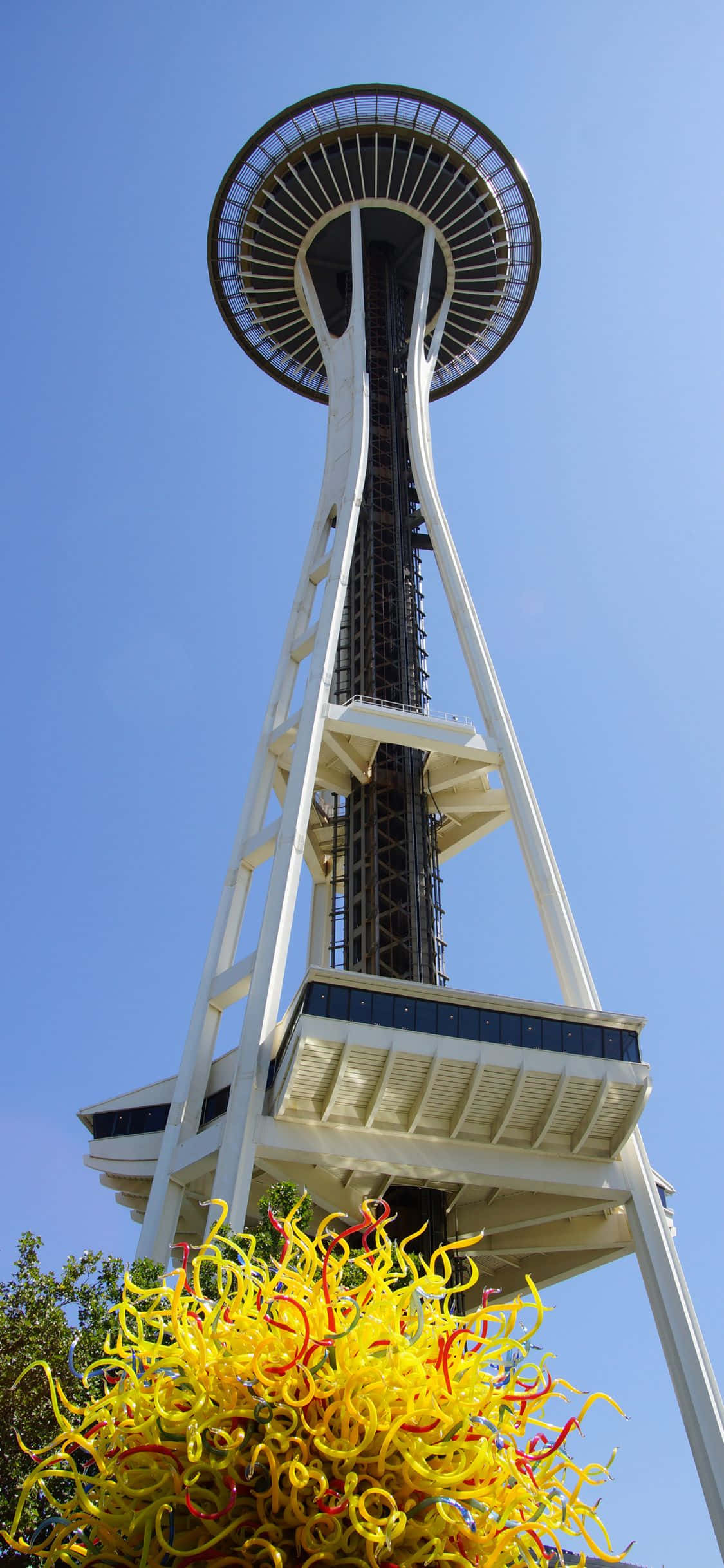 Una vista aérea de Seattle desde el iPhone X Fondos de pantalla