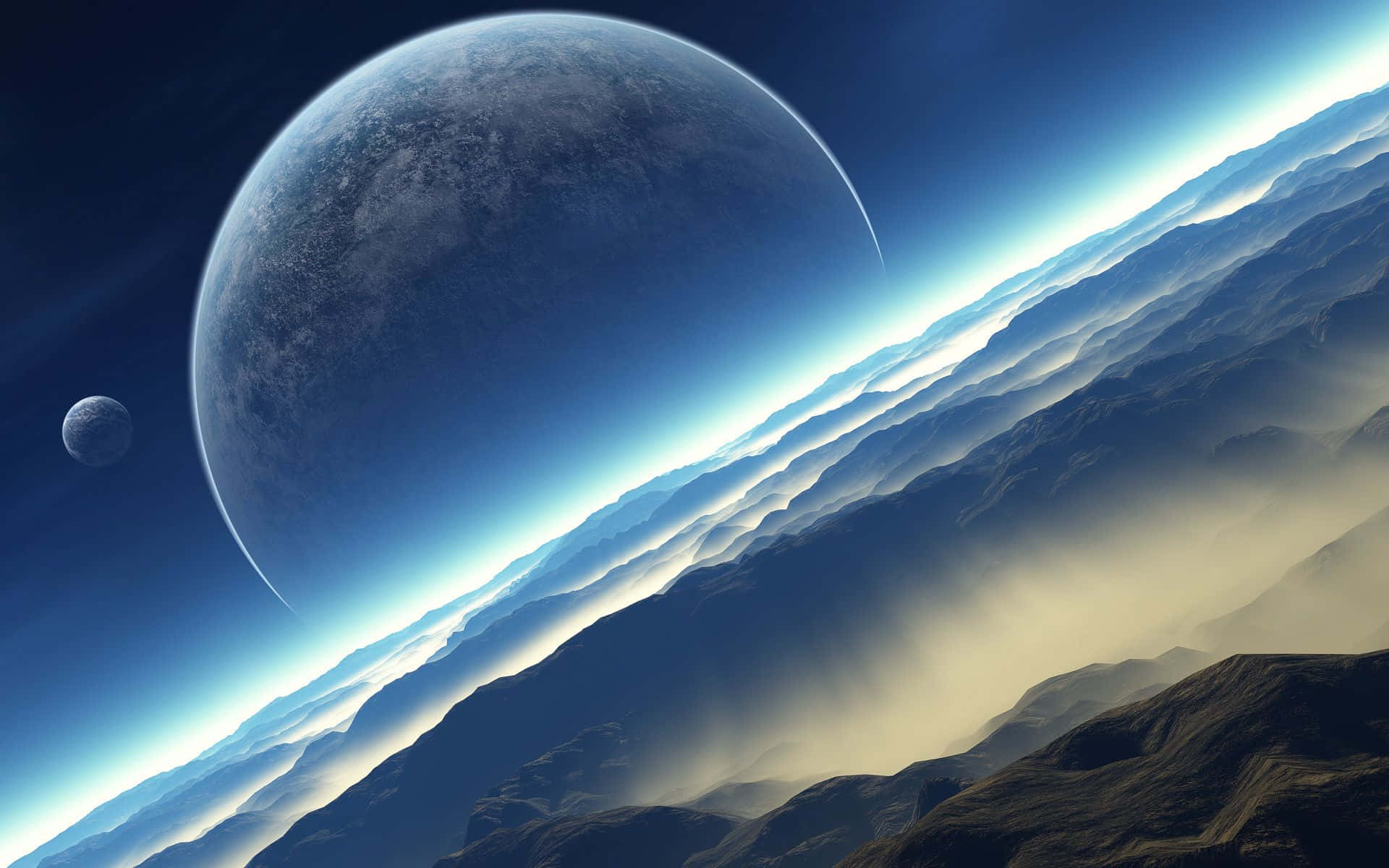 Una vista de la inmensidad del espacio Fondos de pantalla