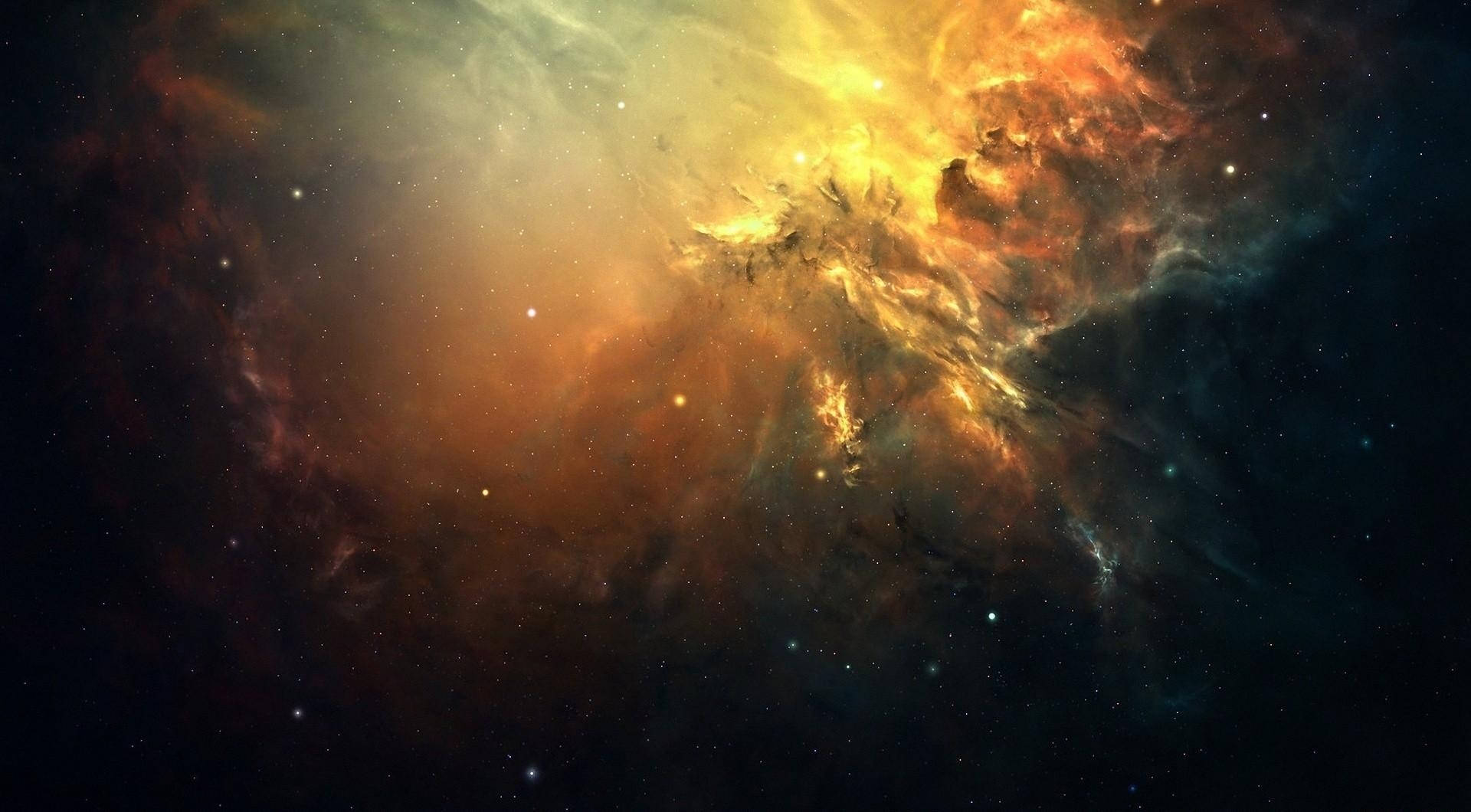 Un fondo de pantalla increíble de polvo cósmico, galaxia y estrellas