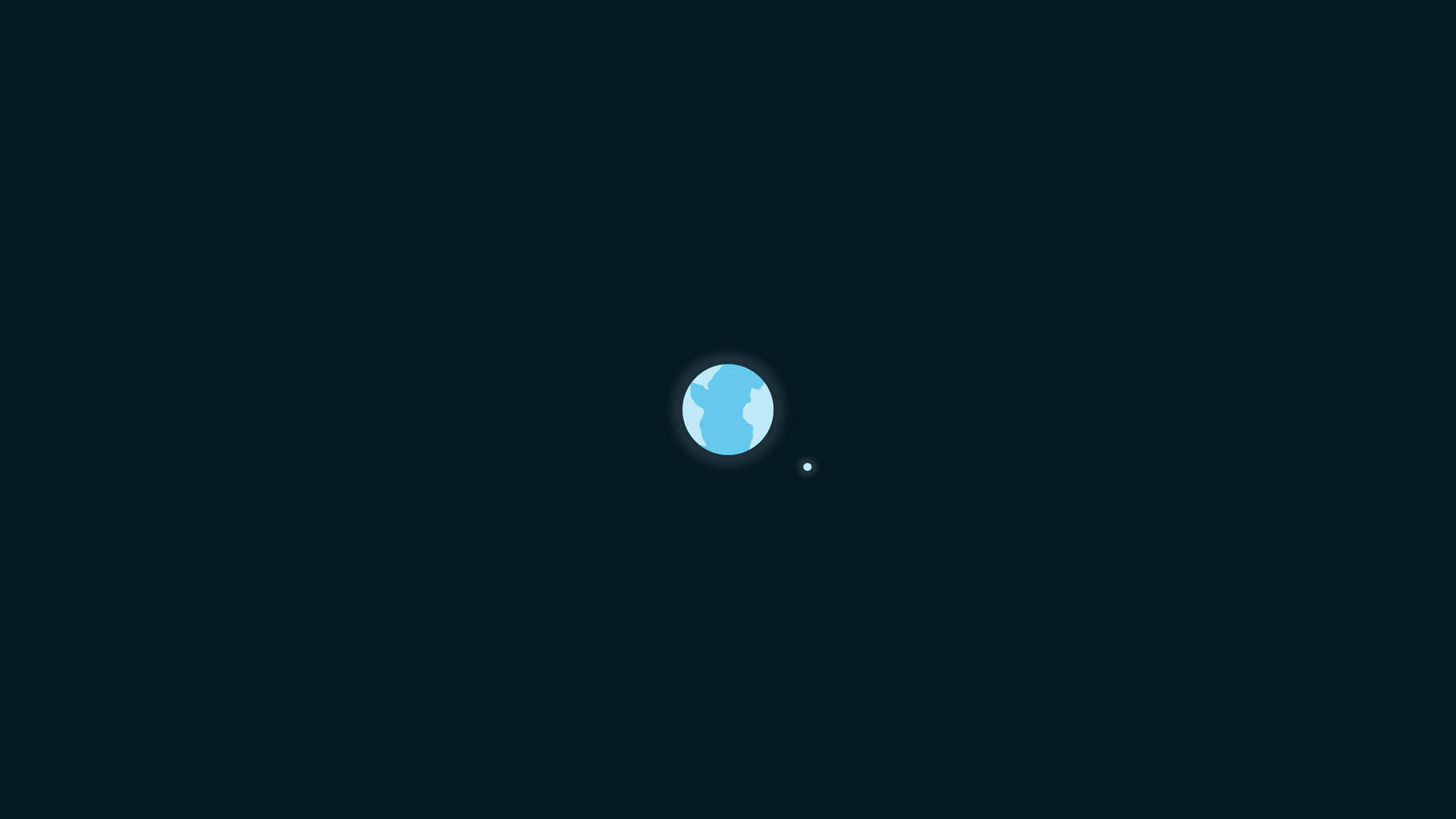 Una vista simplista de nuestro planeta Fondos de pantalla