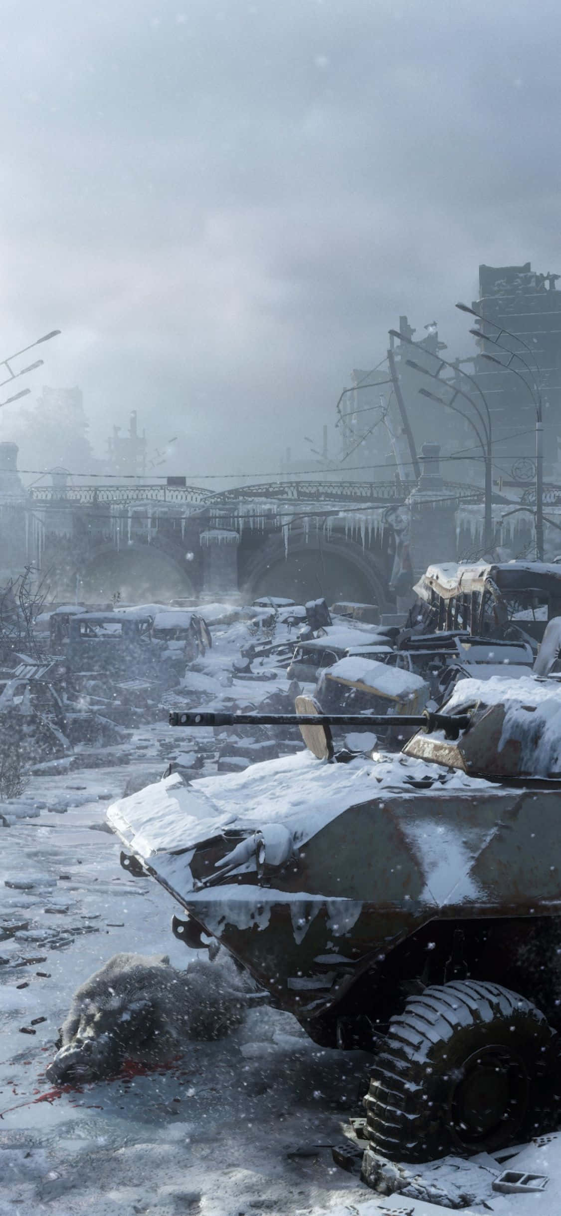 Únete a la Aventura con Metro Exodus en iPhone X. Fondos de pantalla