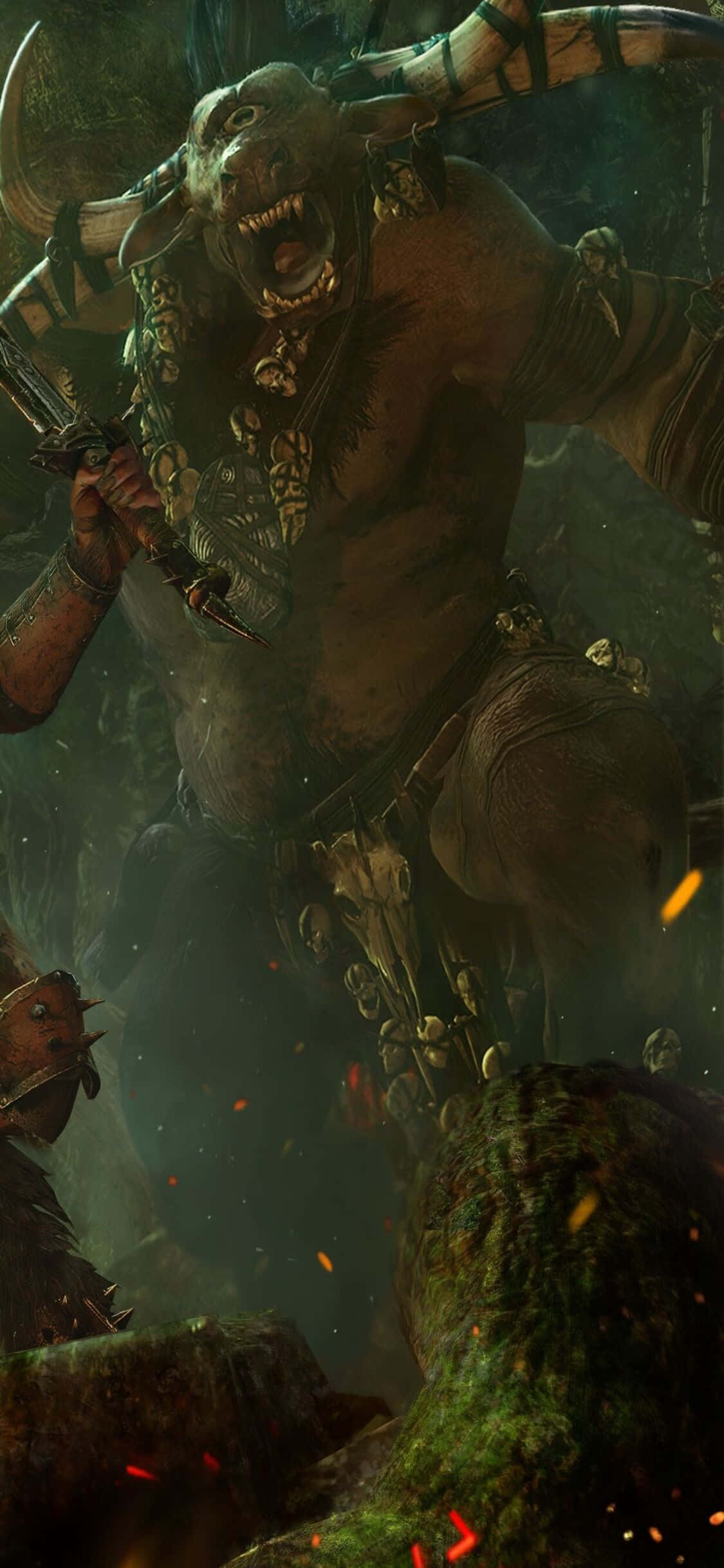 Únete a la Batalla Épica de Total War Warhammer en tu iPhone X Fondos de pantalla