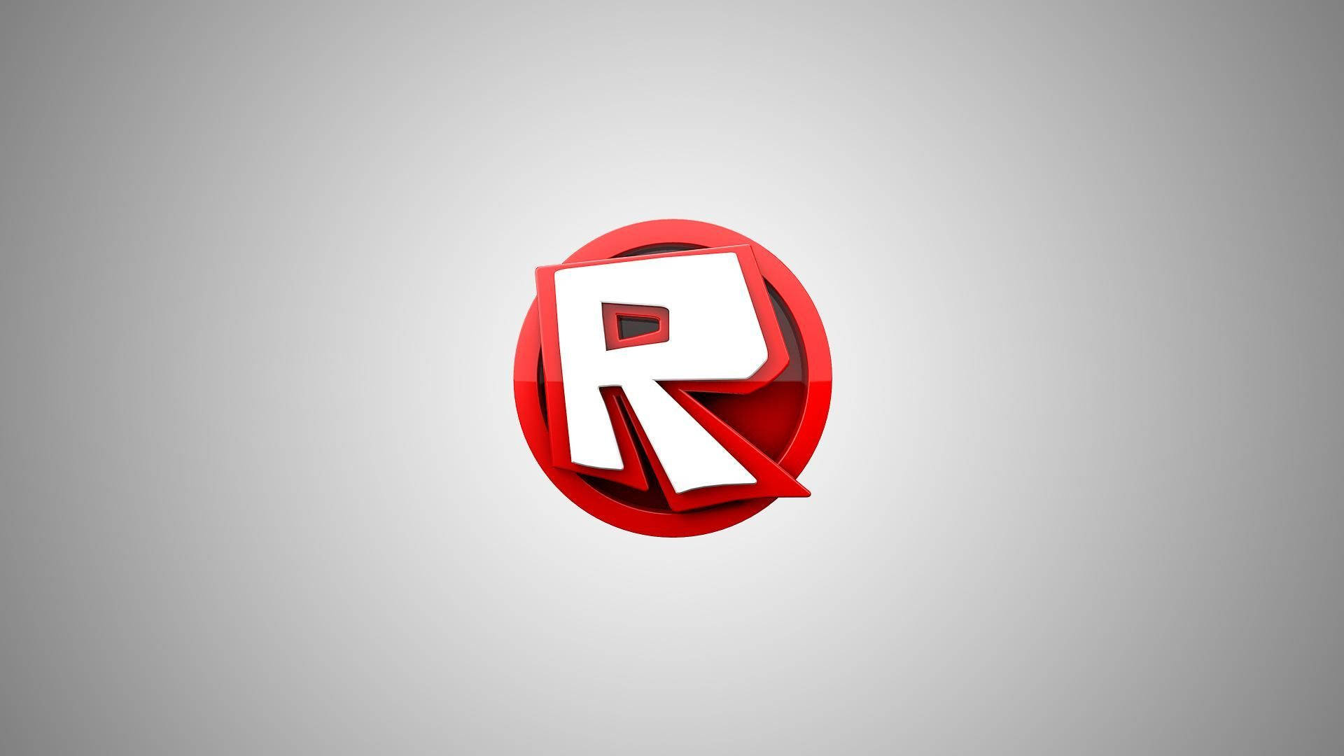 Increíble fondo de pantalla del diseño del logotipo en calidad HD de Roblox.