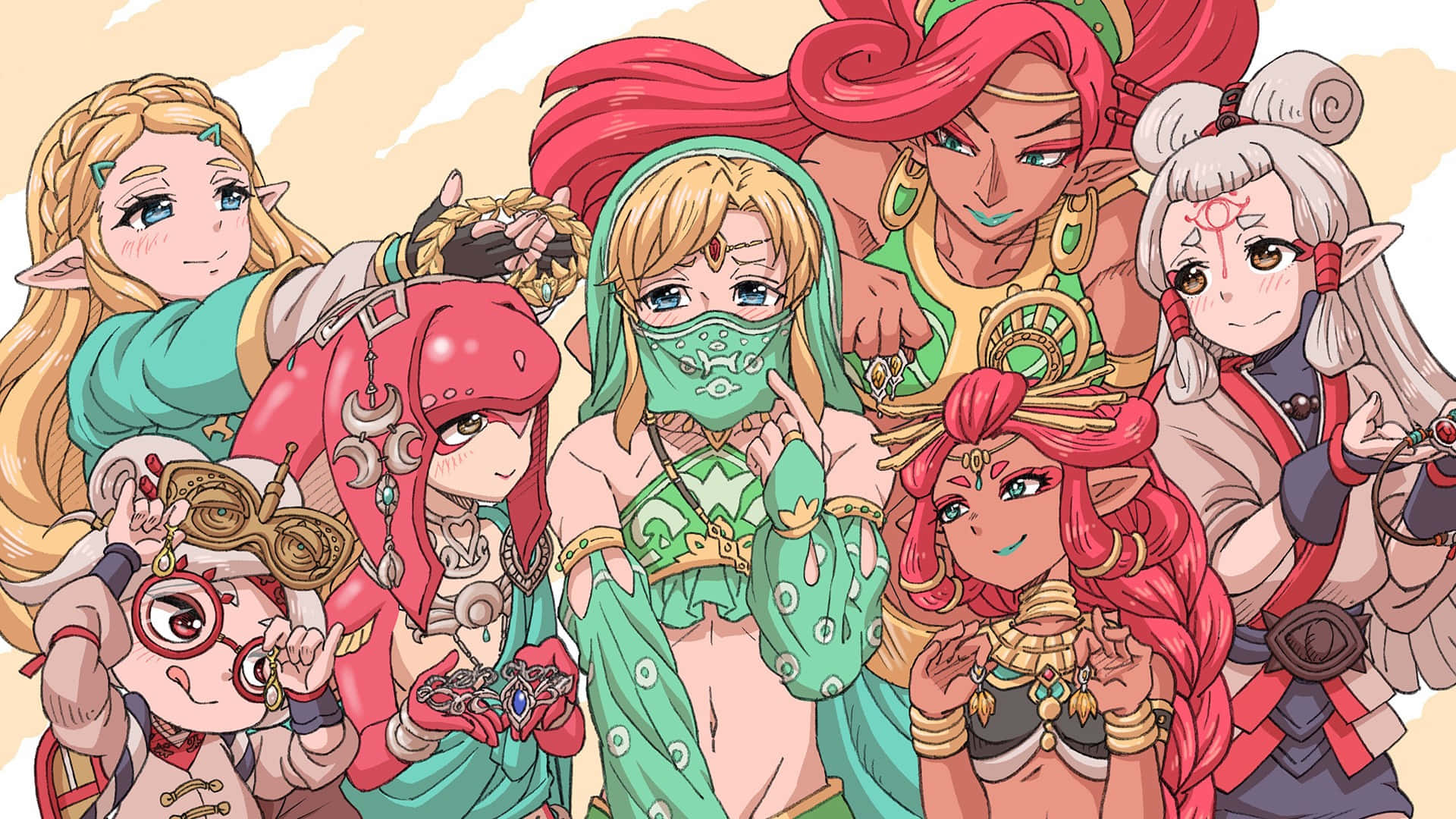 Únete a Link en su exploración mágica Fondos de pantalla