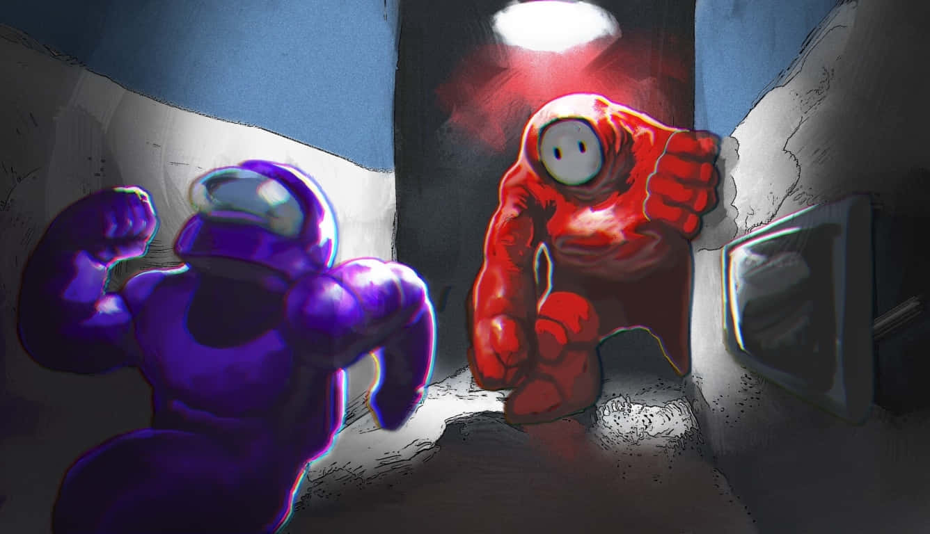 “Únete a nosotros en un emocionante juego de Among US” Fondos de pantalla