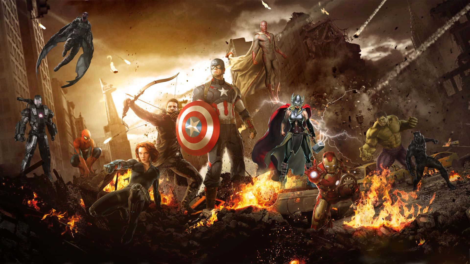 ¡Únete y reúne a los héroes más poderosos de Marvel! Fondos de pantalla