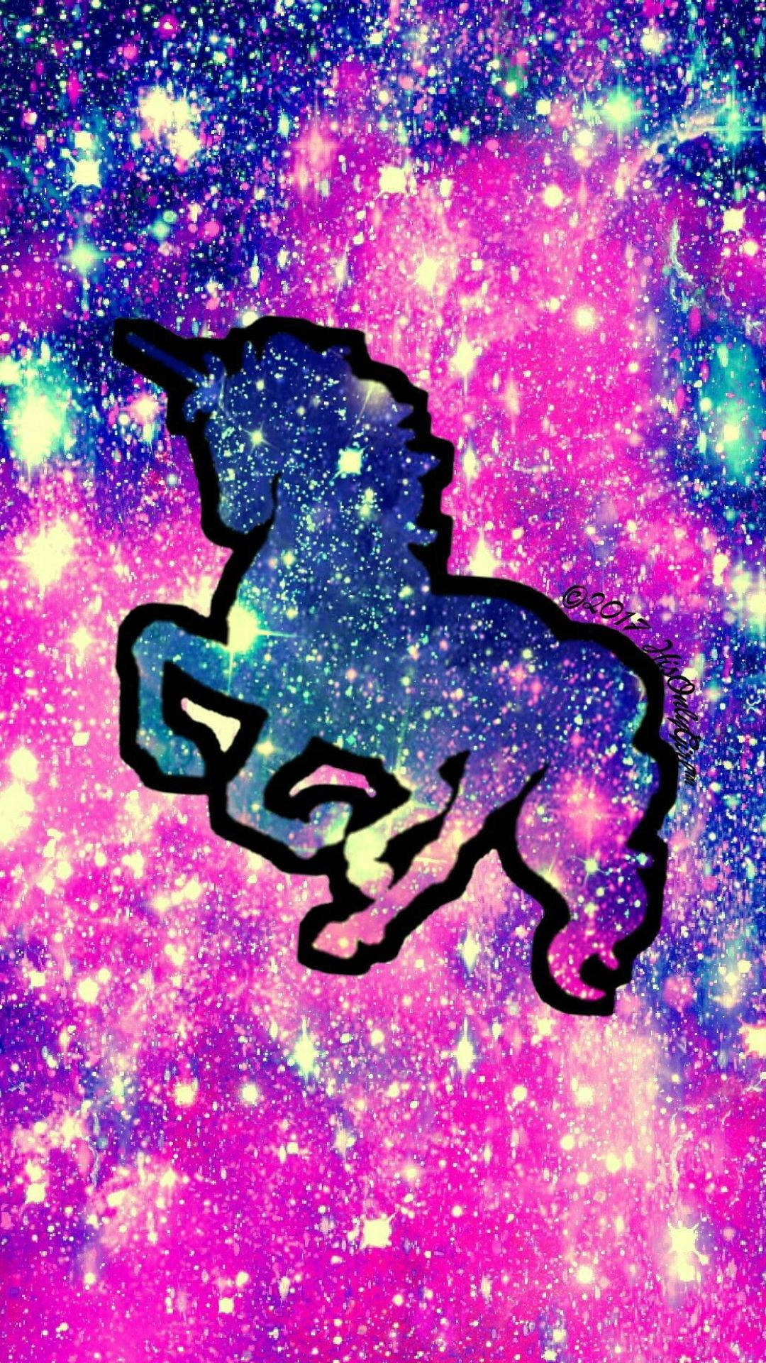 Unicornio en Galaxia Linda Fondos de pantalla