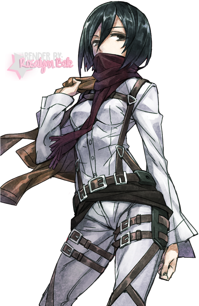 Uniforme del Cuerpo de Exploración de Mikasa Ackerman Fondos de pantalla