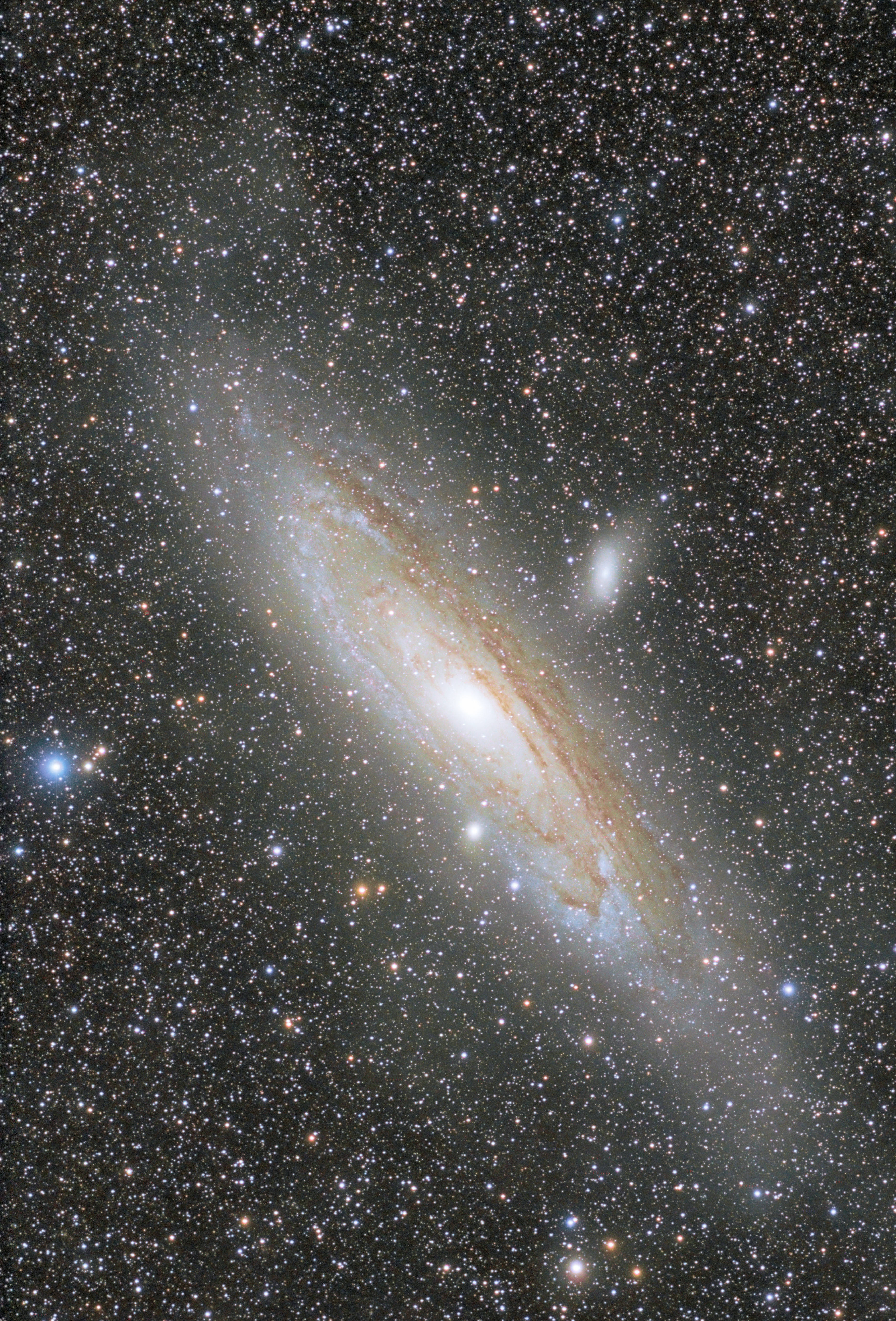 Universo galaxia estrellada Andrómeda Fondos de pantalla