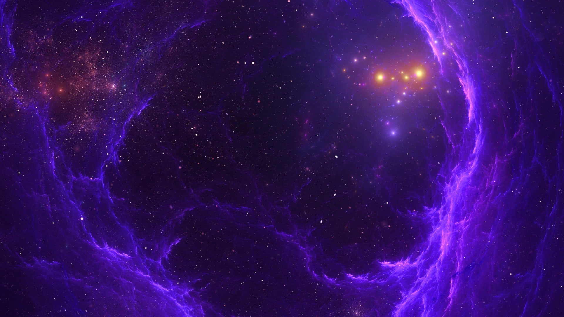 Universo Púrpura Vacío Fondos de pantalla