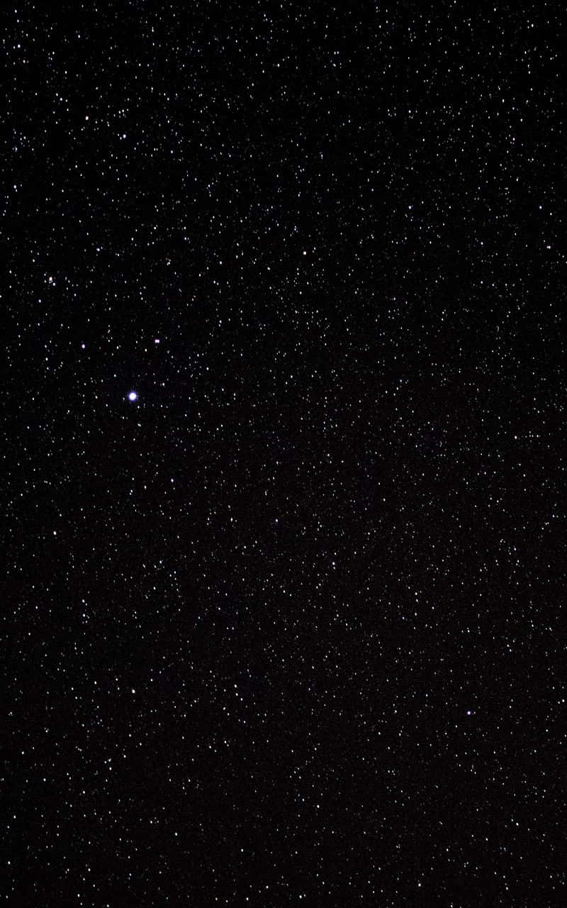 Varias estrellas pequeñas fondo negro con brillo Fondos de pantalla
