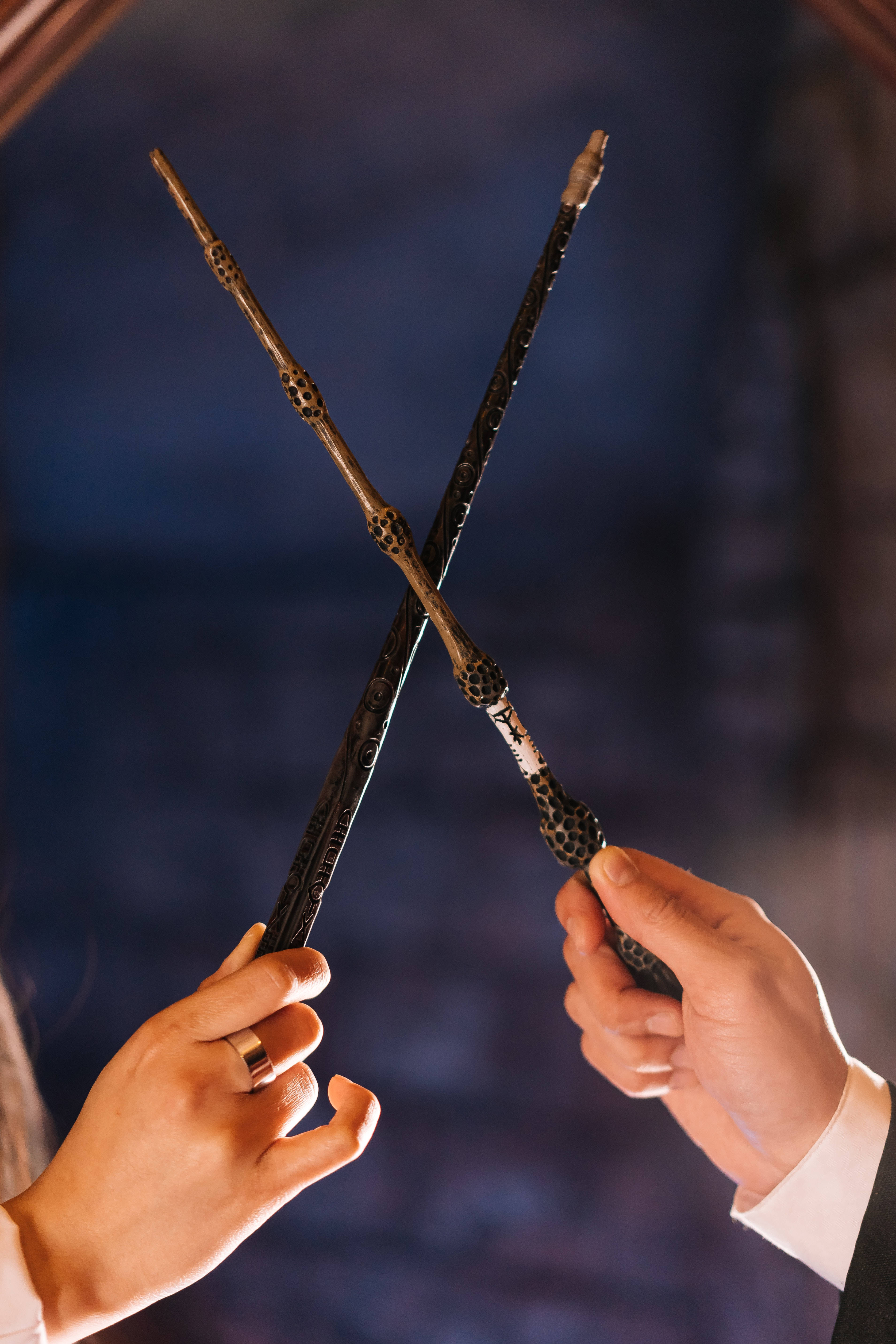Varitas mágicas estéticas de Harry Potter Fondos de pantalla