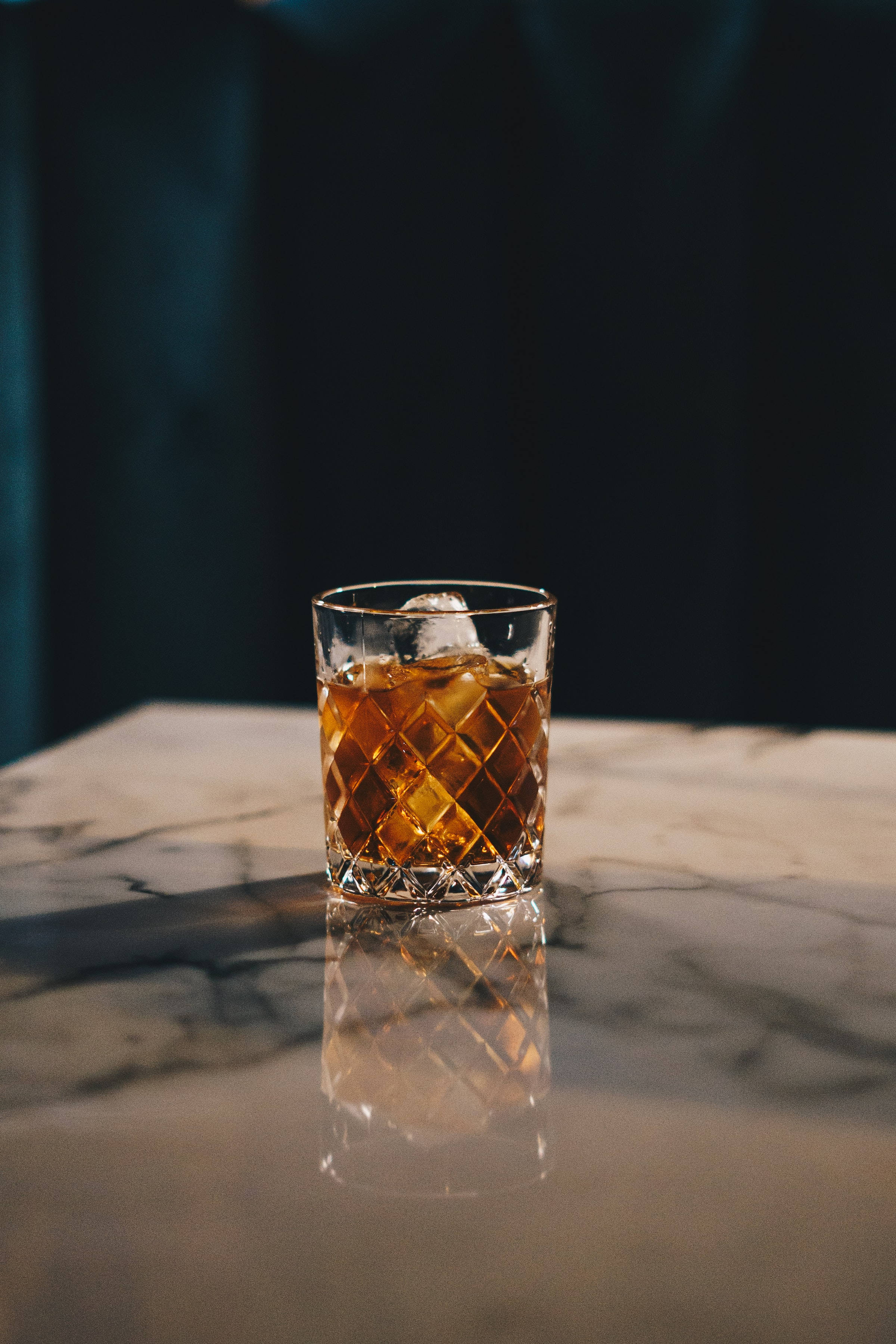 Vaso de Whisky Helado Fondos de pantalla