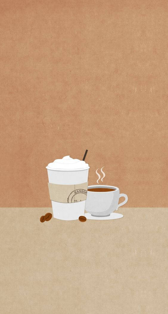 Vaso para llevar y estética de café Fondos de pantalla